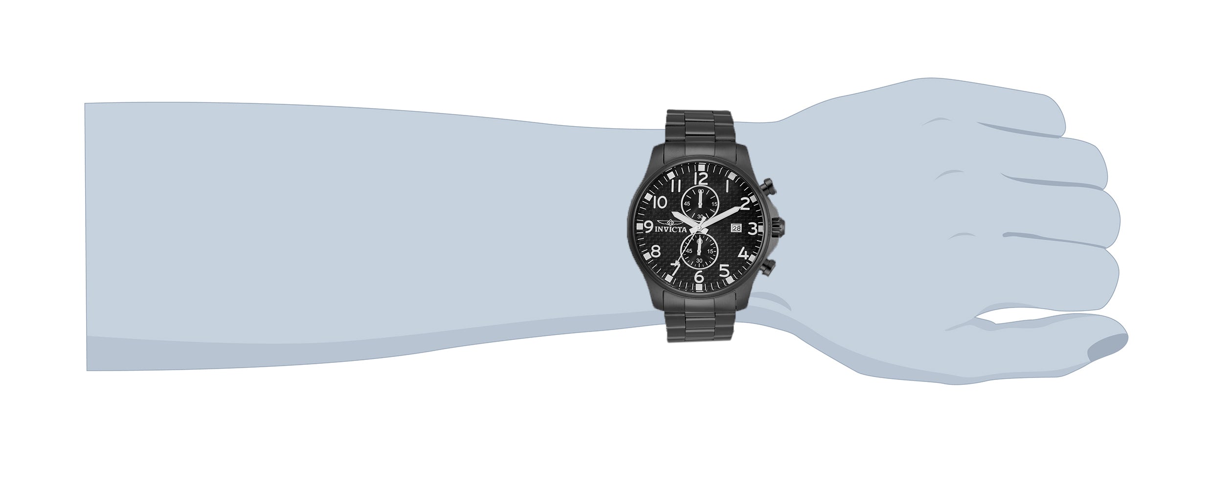 Invicta Specialty Men's Watch - 48mm, Black (0383)