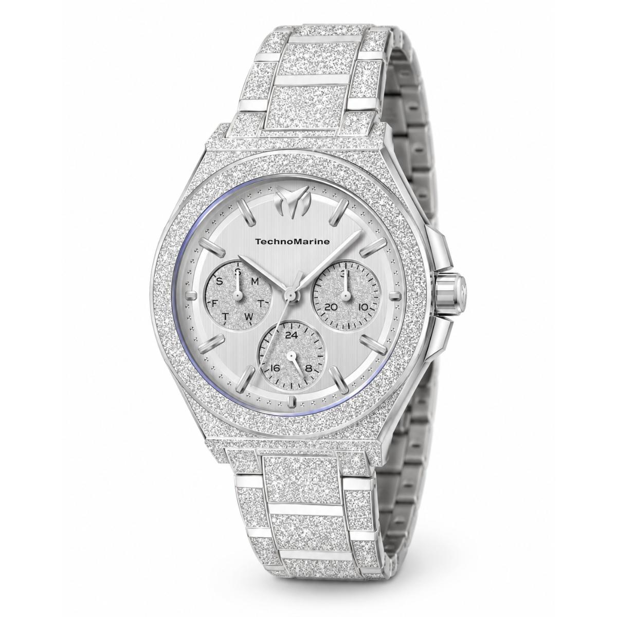 TechnoMarine Ocean Empress Women's Watch - 34mm. Steel (TM-318148)