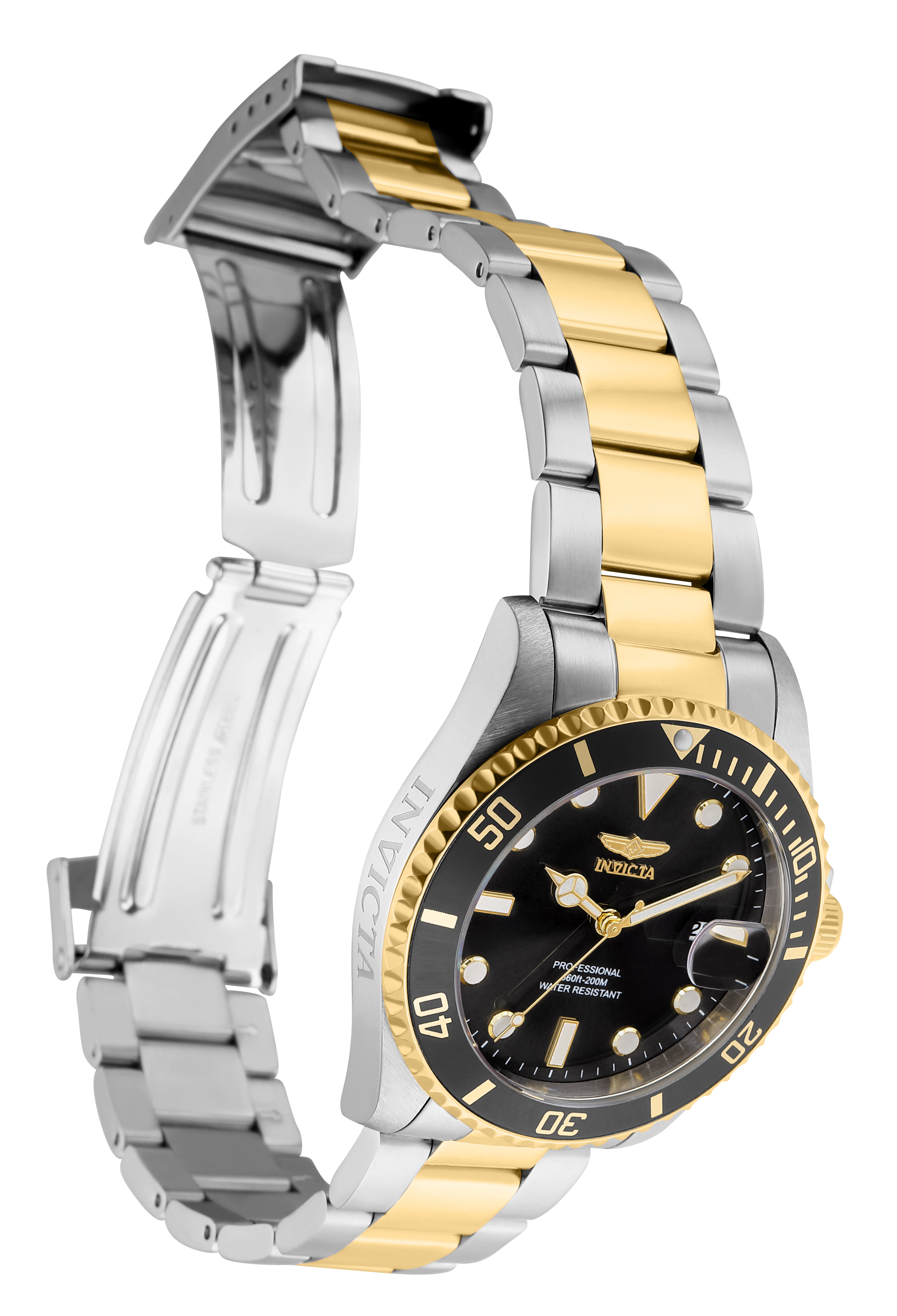 Invicta Pro Diver Vastis Unisex Watch - 38mm, Steel, Gold (33275)