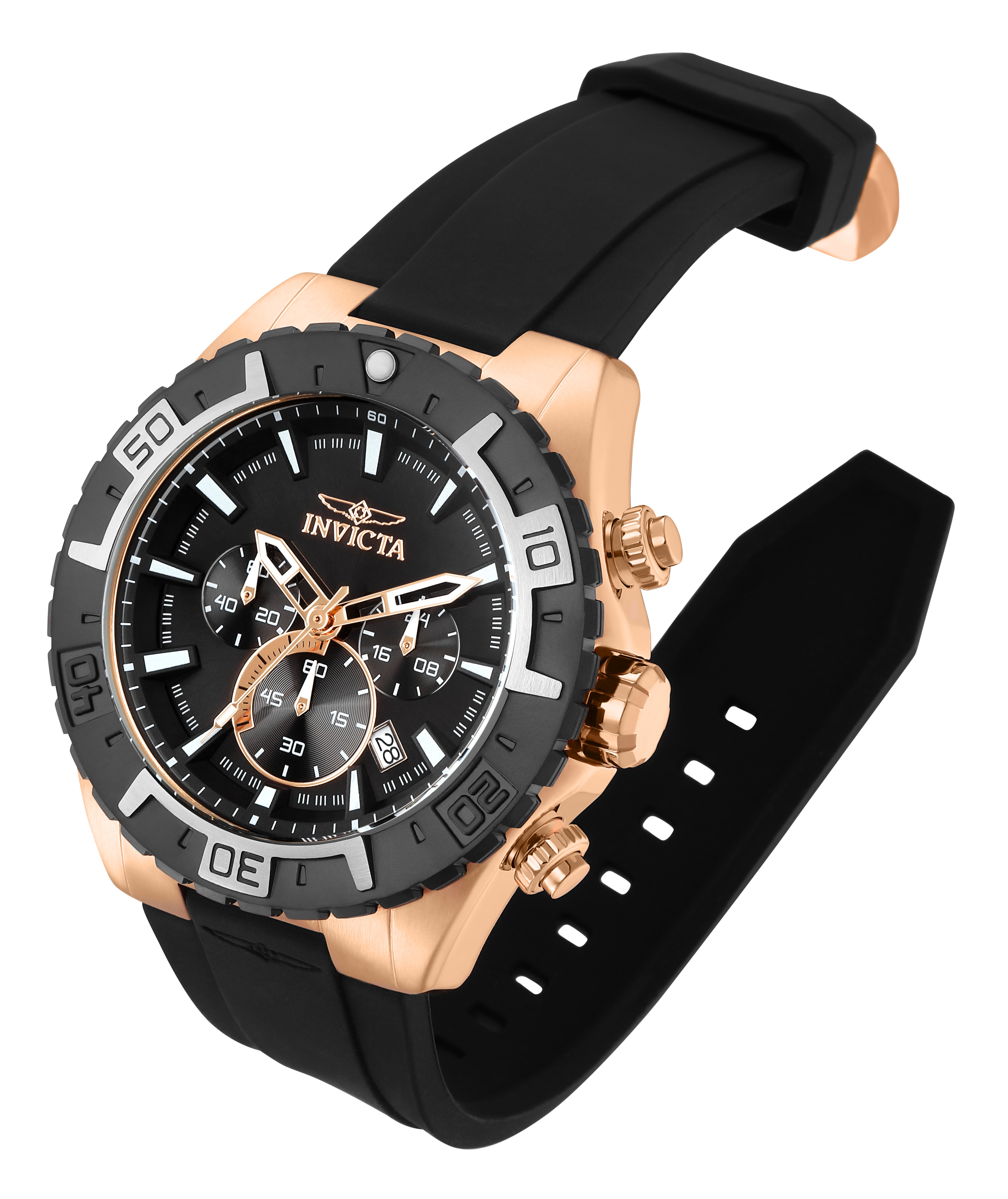 Invicta Aviator Propel Men's Watch - 49mm. Black (33938)