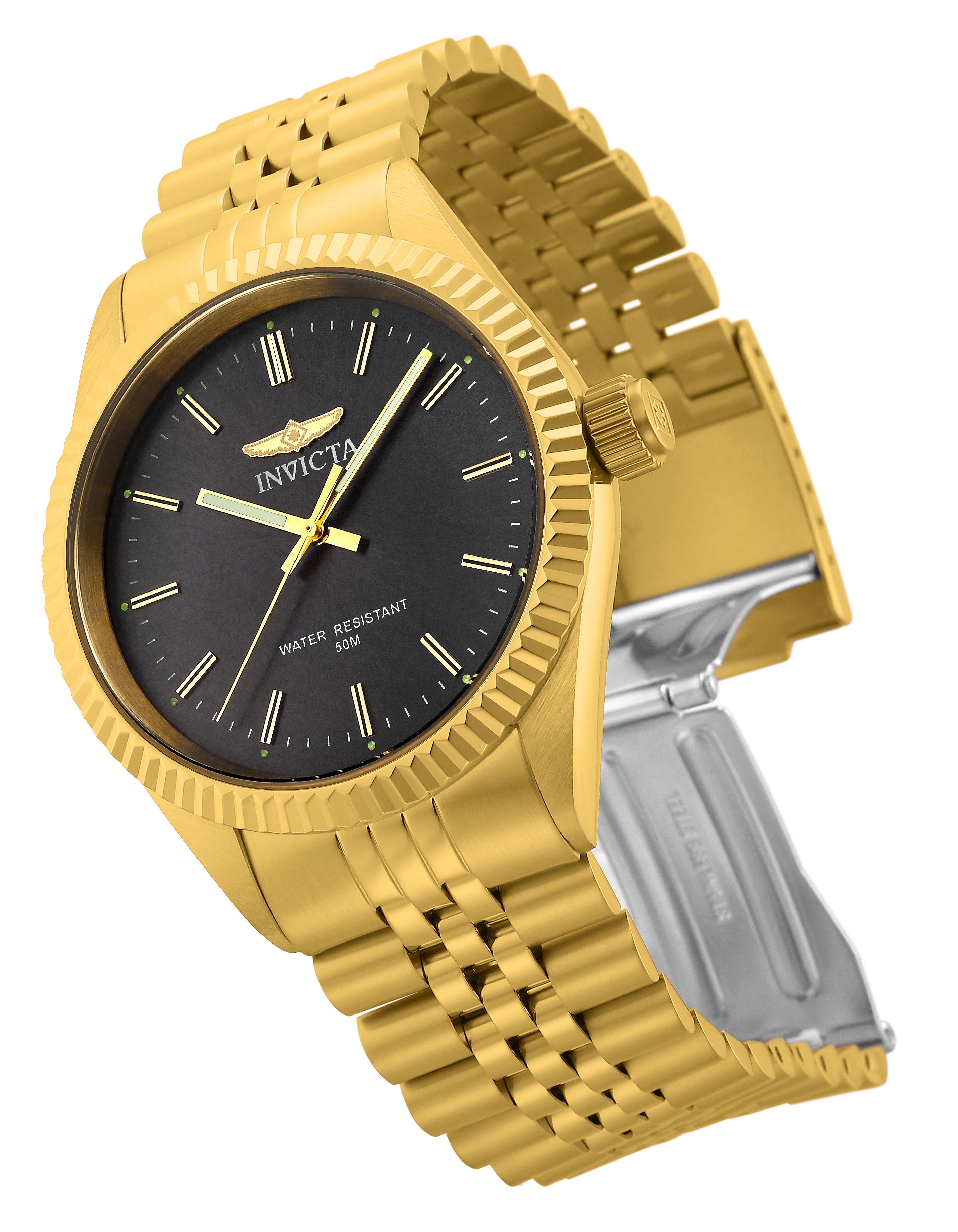 Invicta Specialty Lumeris Men's Watch - 43mm, Gold (29383)