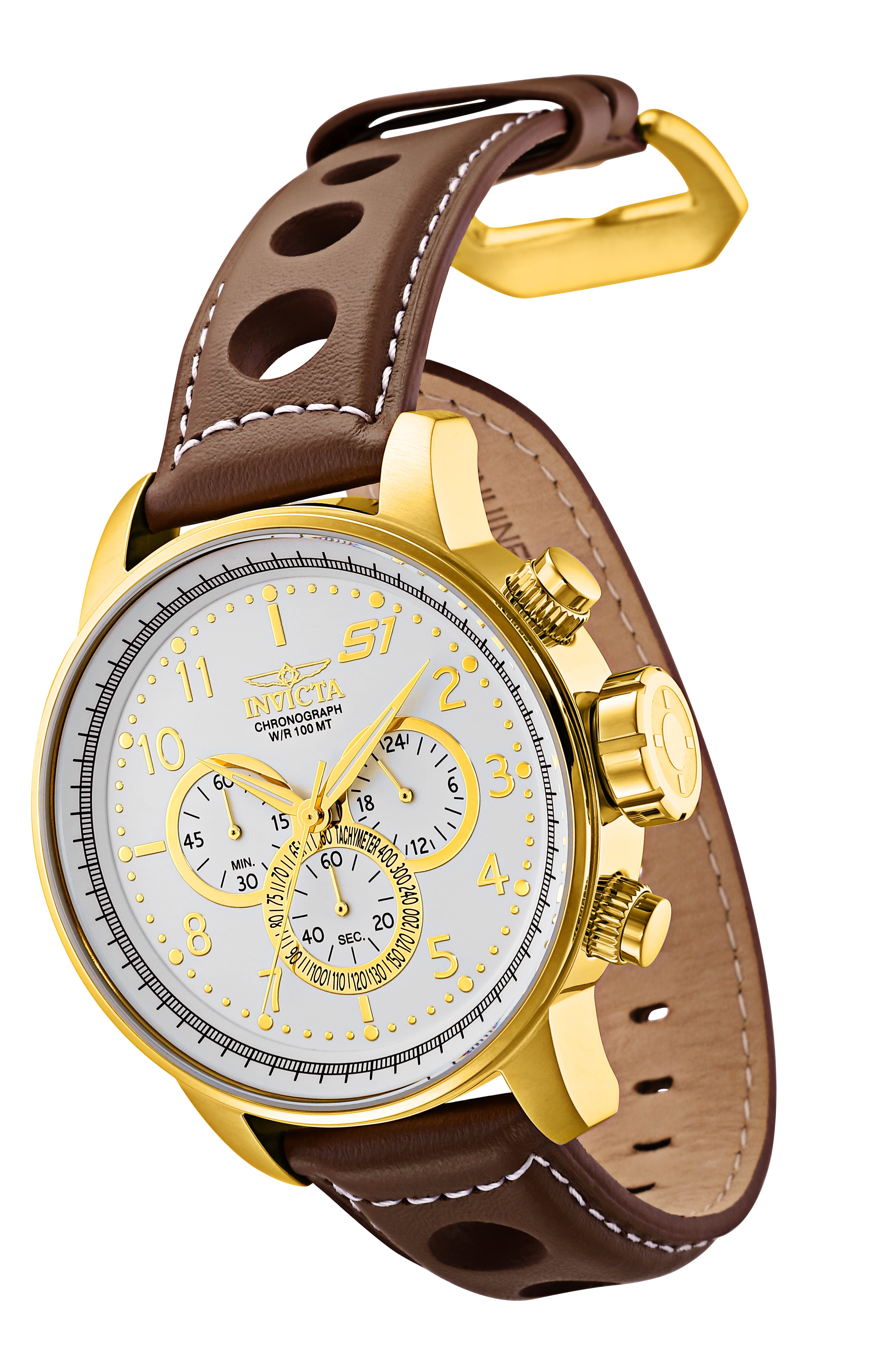 Invicta S1 Rally Champion Men's Watch - 48mm. Brown (16011)