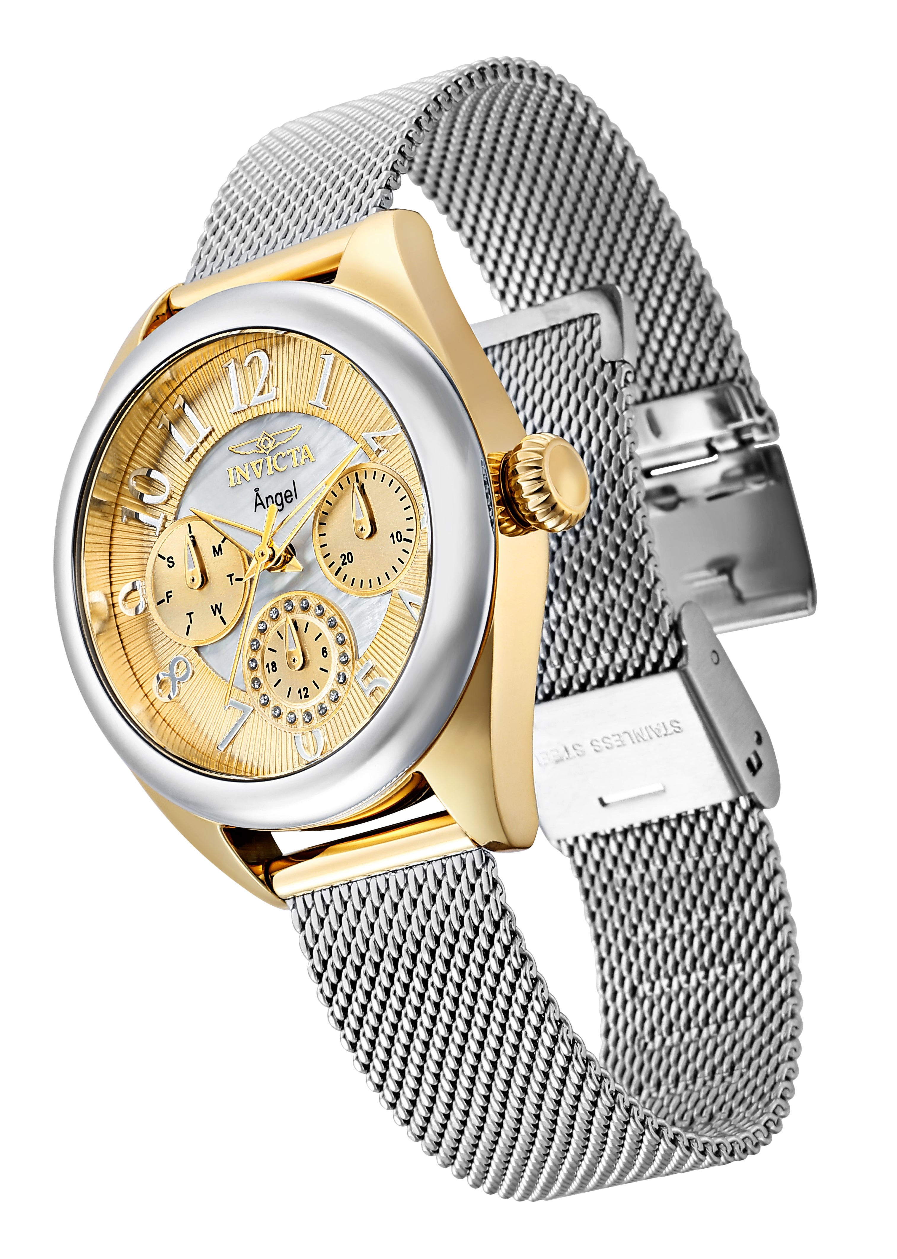Invicta Angel Women's Watch - 35mm. Steel. Gold (27452)