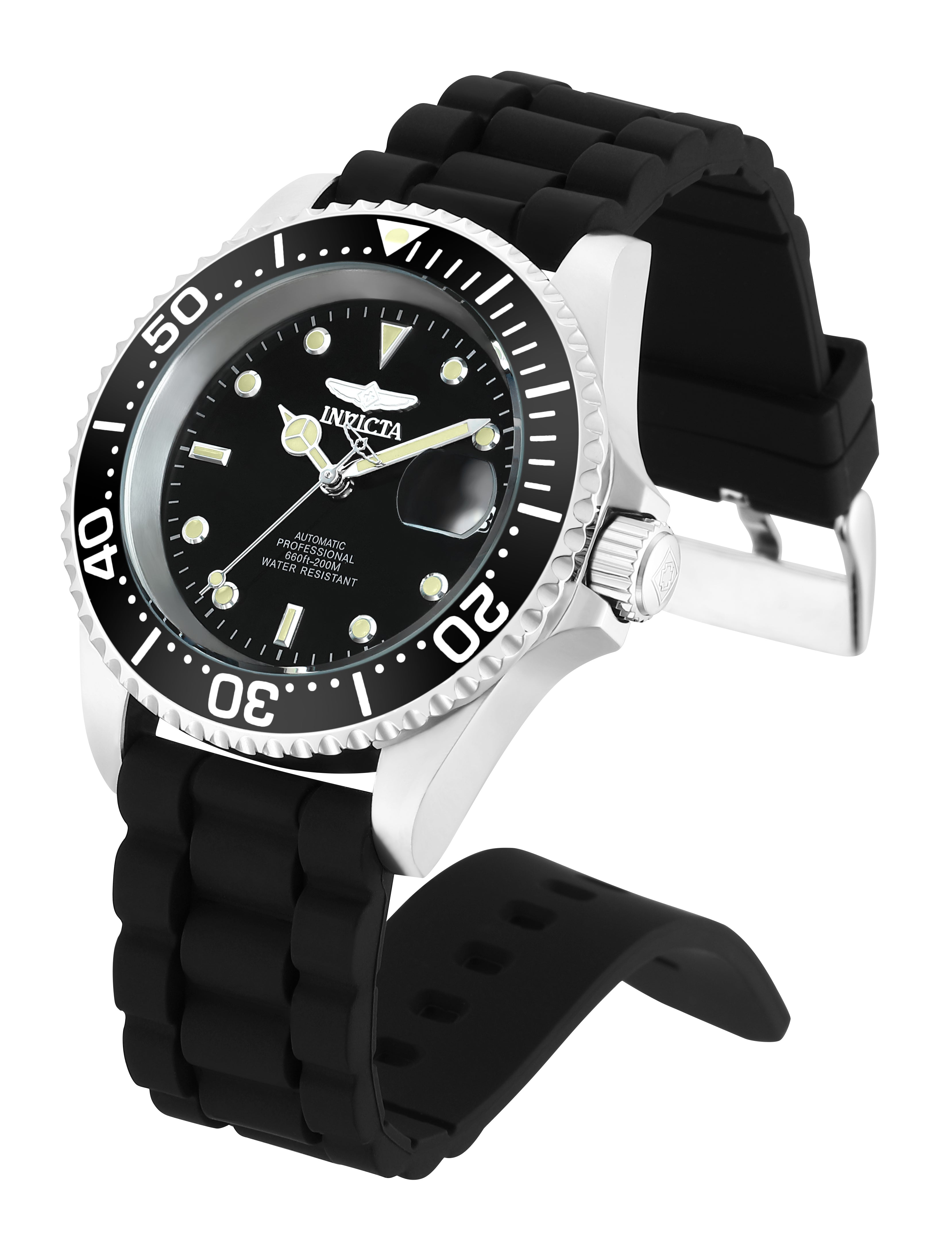 Invicta Pro Diver Automatic Men's Watch - 40mm, Black (23678)
