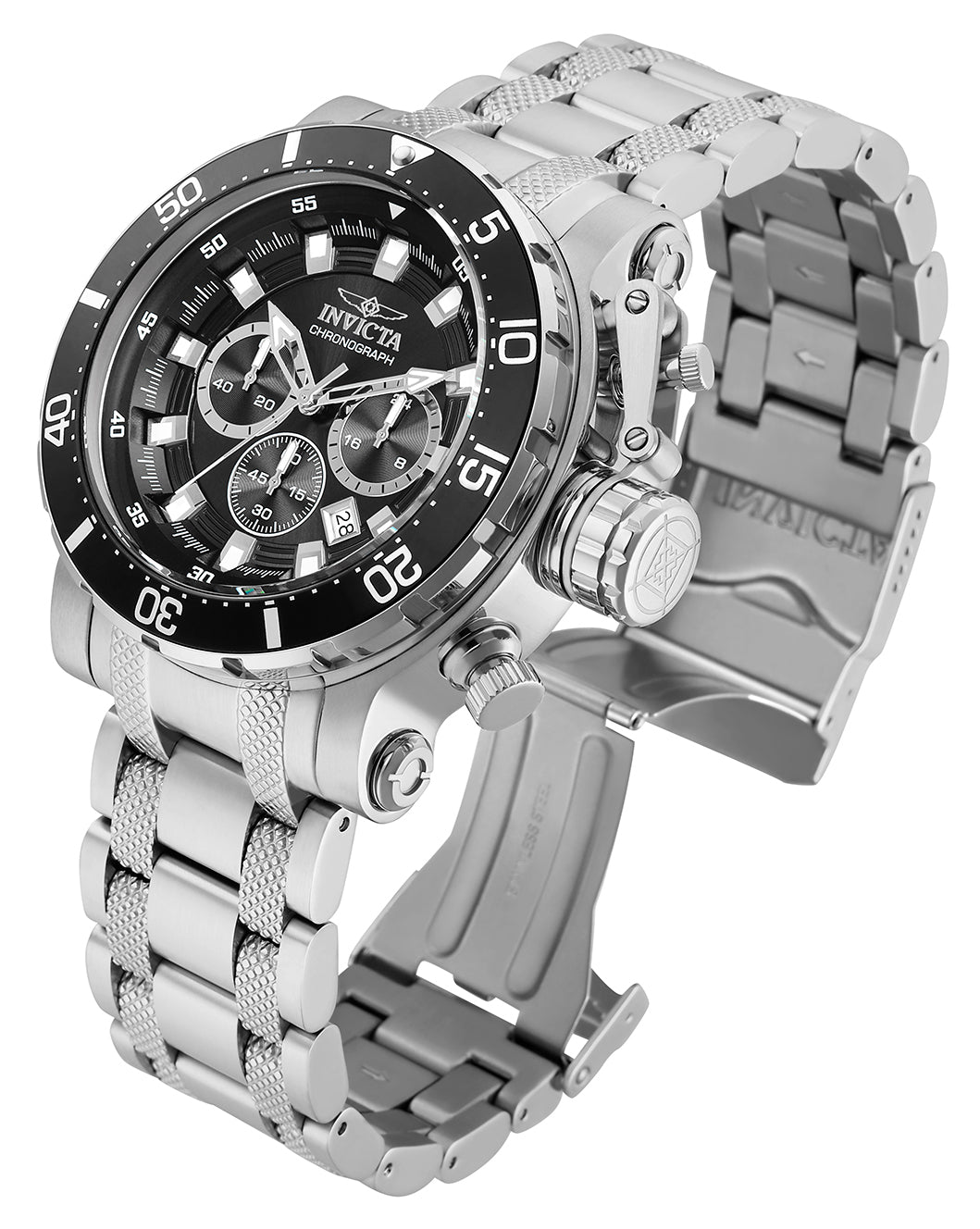Invicta Coalition Forces Night Hawk Men's Watch - 52mm. Steel (32704)