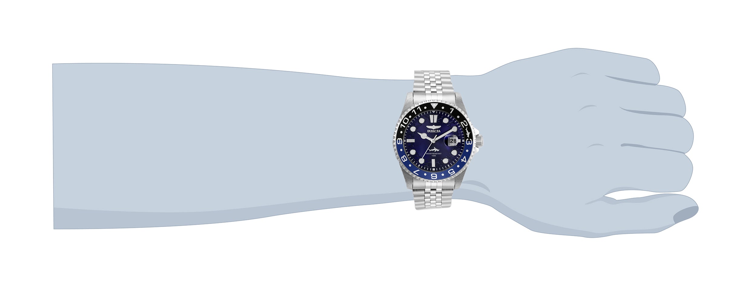 Invicta Pro Diver Heritage Men's Watch - 43mm. Steel (35130)