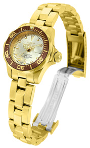 Invicta Pro Diver Women's Watch - 23.5mm, Gold (12527)
