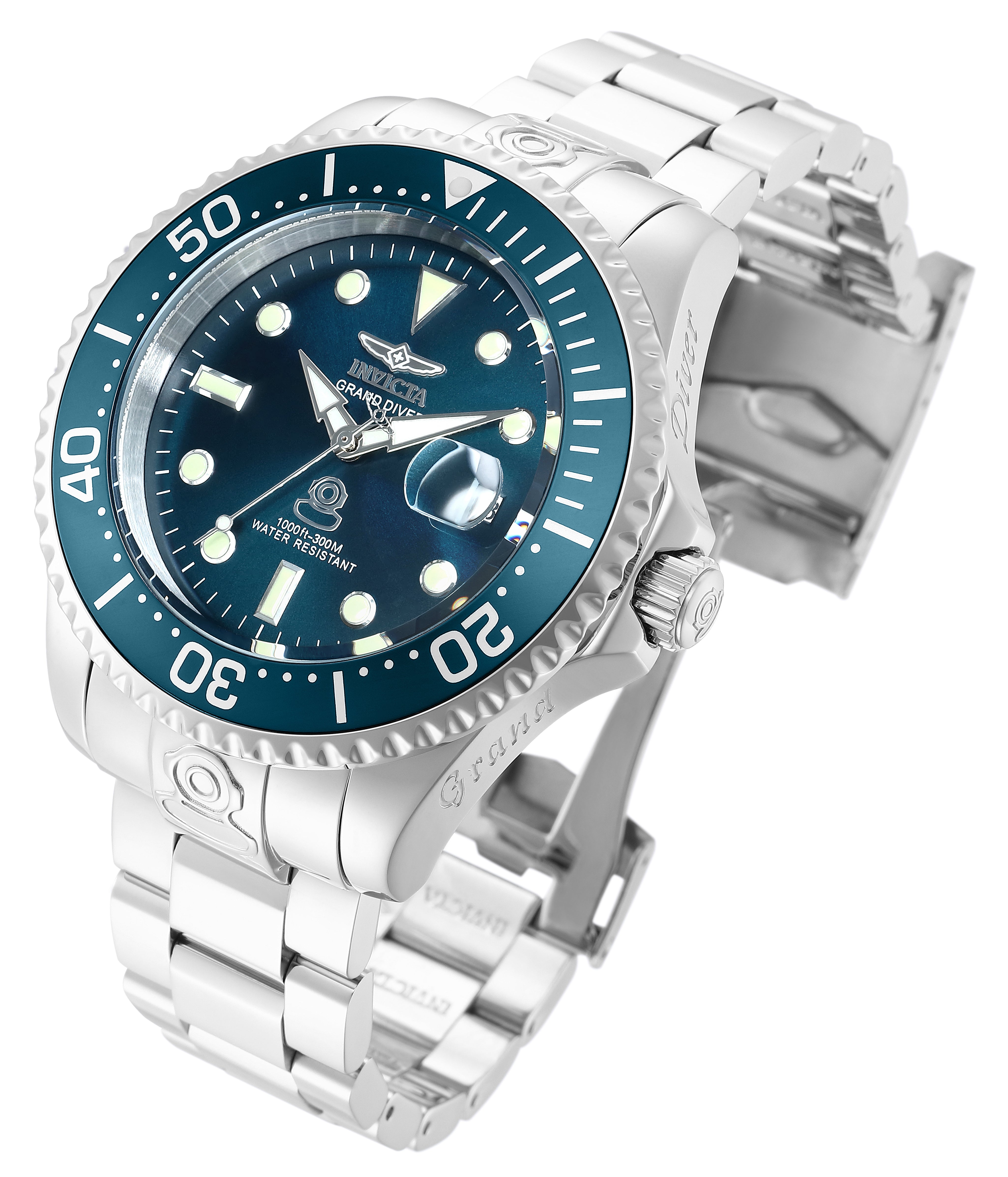 Invicta Grand Diver Navalia Automatic Men's Watch - 47mm, Steel (18160)