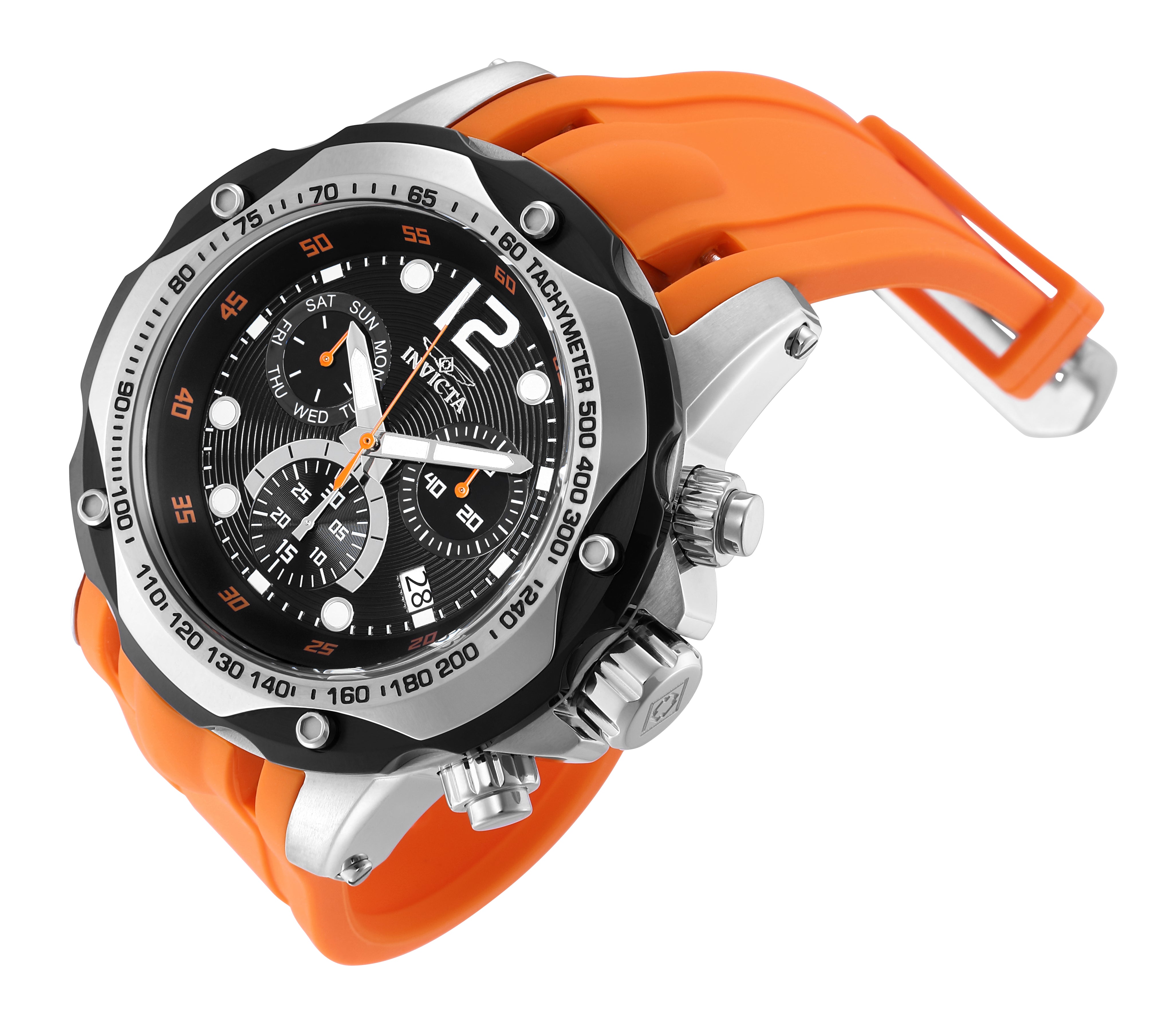 Invicta Speedway Vectus Swiss Ronda Z60 FE Caliber Men's Watch - 51mm. Orange (20072)