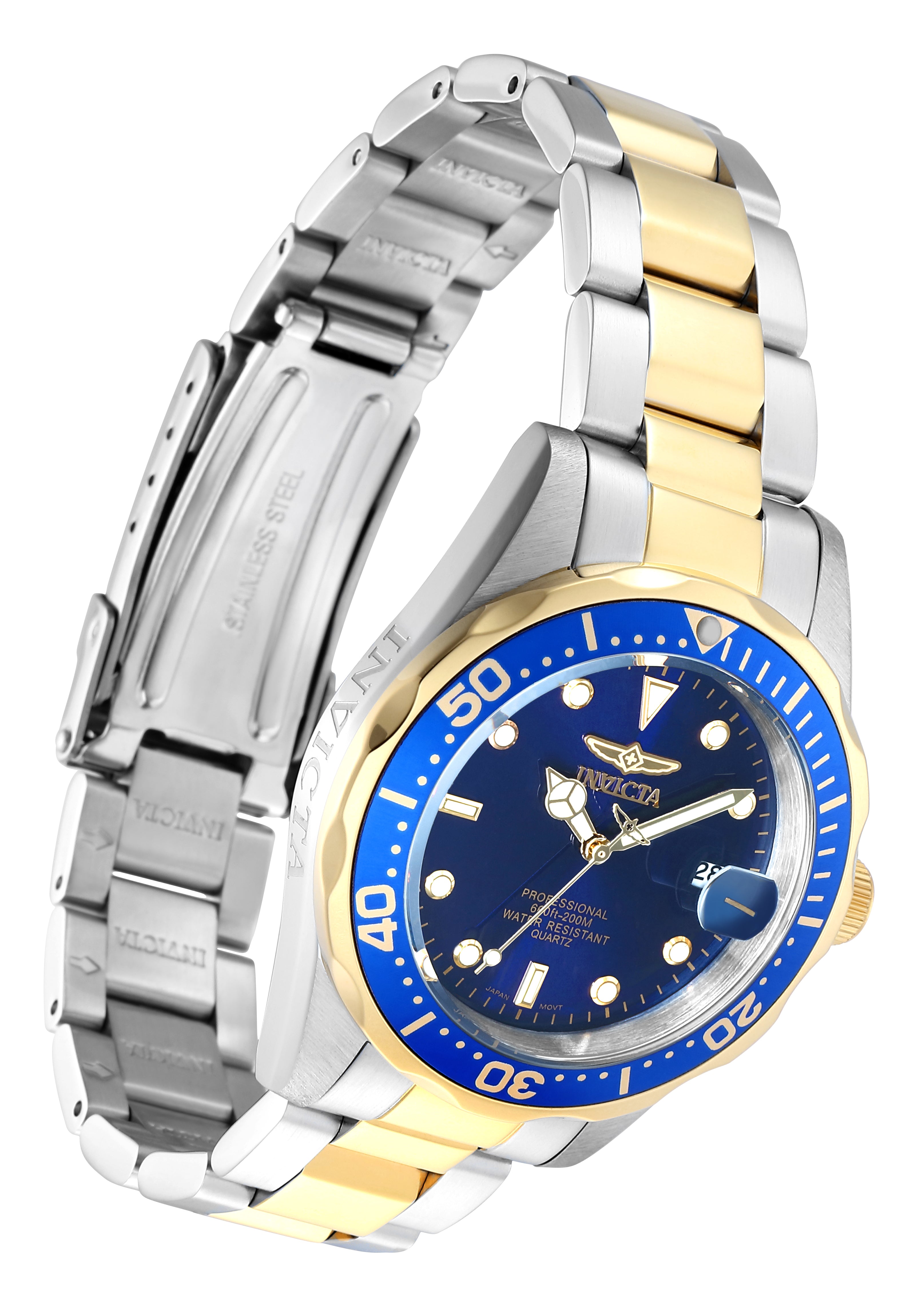 Invicta Pro Diver Men's Watch - 37.5mm, Steel, Gold (8935)