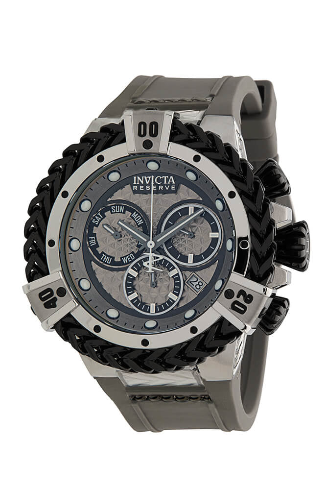 Invicta Reserve Herc Swiss Ronda Z60 Caliber Men's Watch - 53mm, Titanium, Black (33153S)