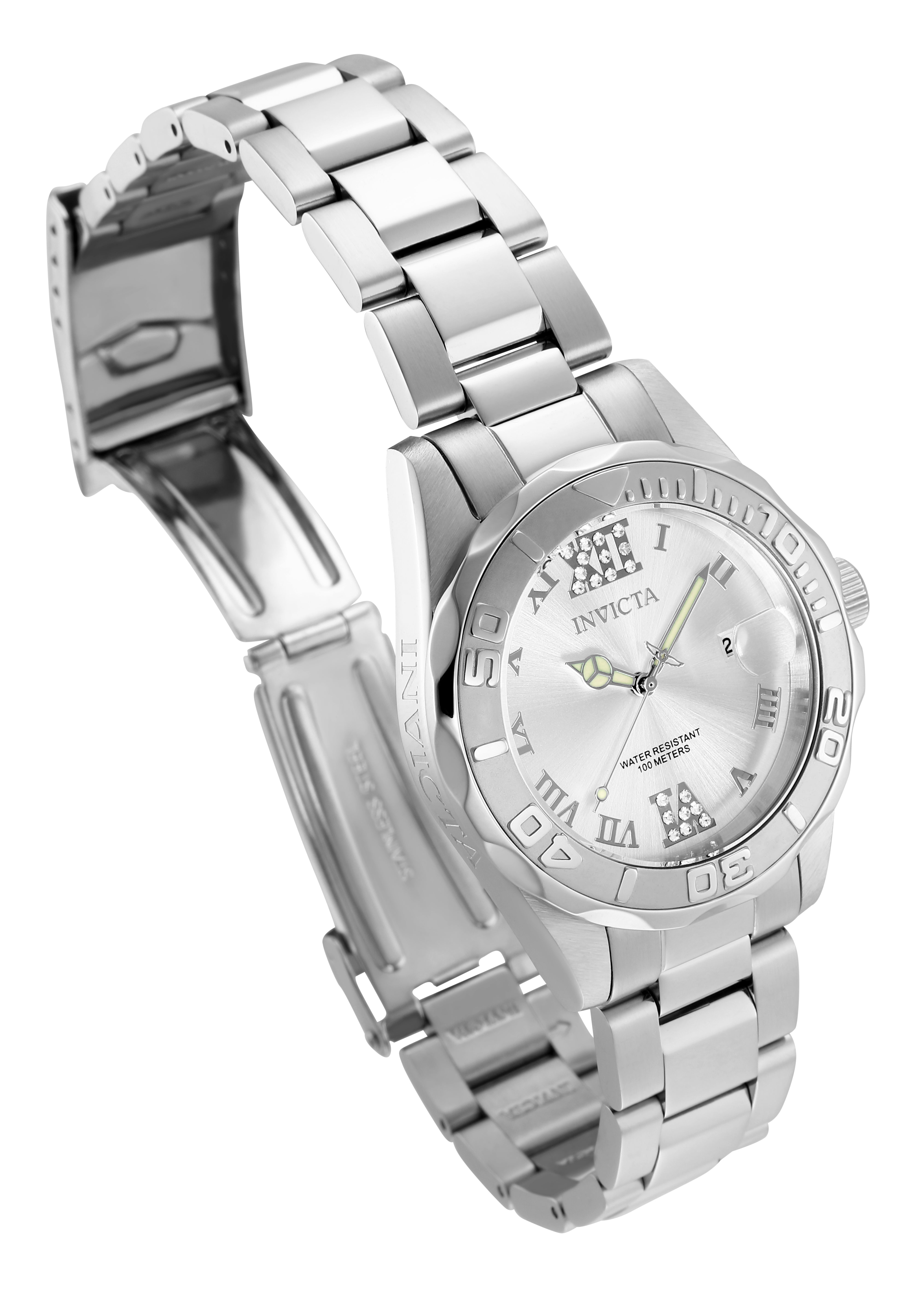 Invicta Pro Diver Brinevale Women's Watch - 38mm, Steel (12851)
