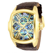 Invicta Lupah Chromalis Men's Watch w/ Abalone Dial - 46.8mm, Brown (35193)