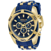Invicta Bolt Vanguard Men's Watch - 50mm. Gold, Blue (34139)