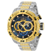 Invicta Speedway Finish Line Men's Watch - 50mm. Steel, Gold (34160)