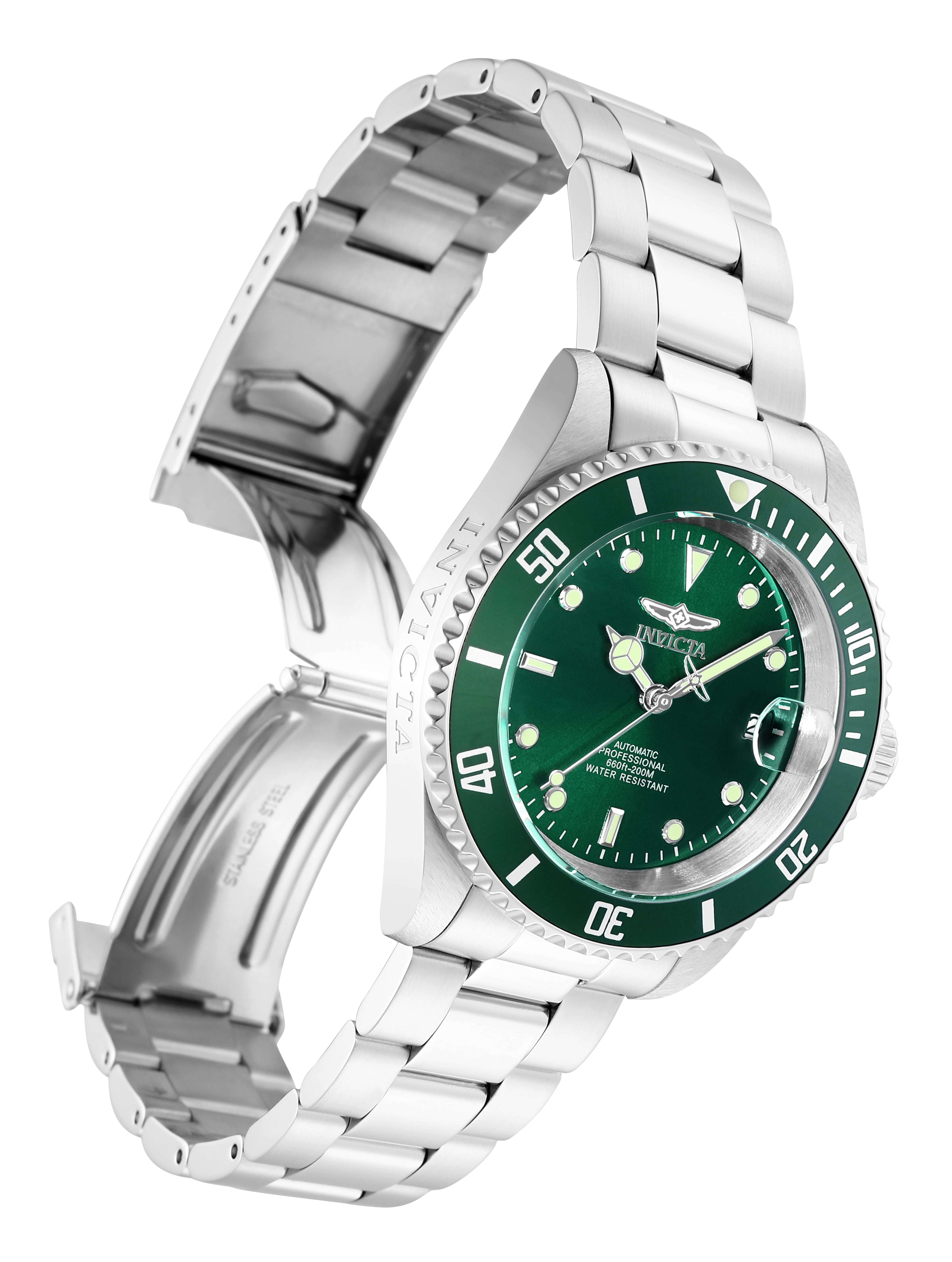 Invicta Pro Diver Navarch Automatic Men's Watch - 40mm. Steel (35688)