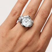 TechnoMarine Tempo Anello Ring Women's Watch w/ Mother of Pearl Dial - 18mm (TM-8926001)