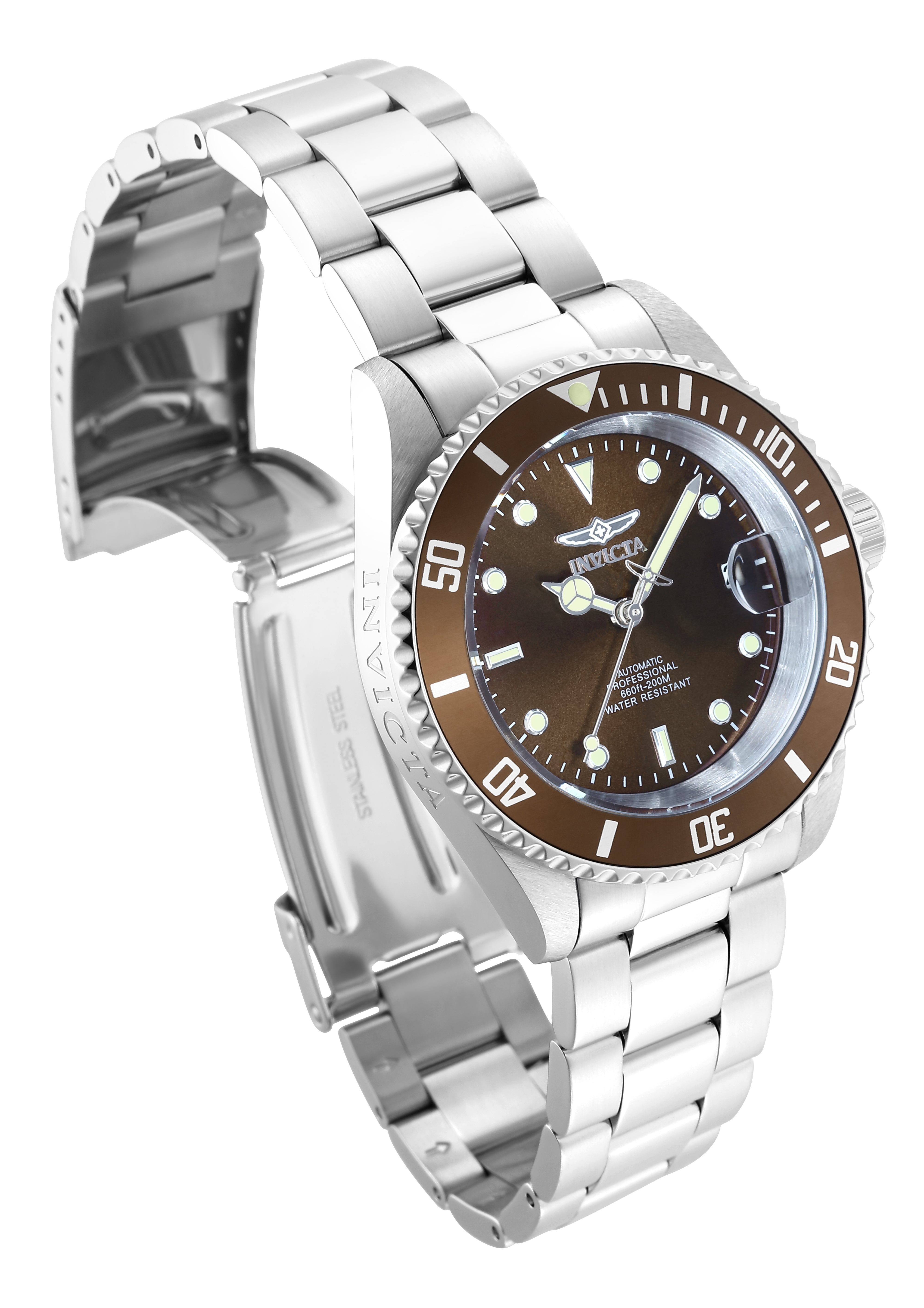 Invicta Pro Diver Navarch Automatic Men's Watch - 40mm. Steel (35689)