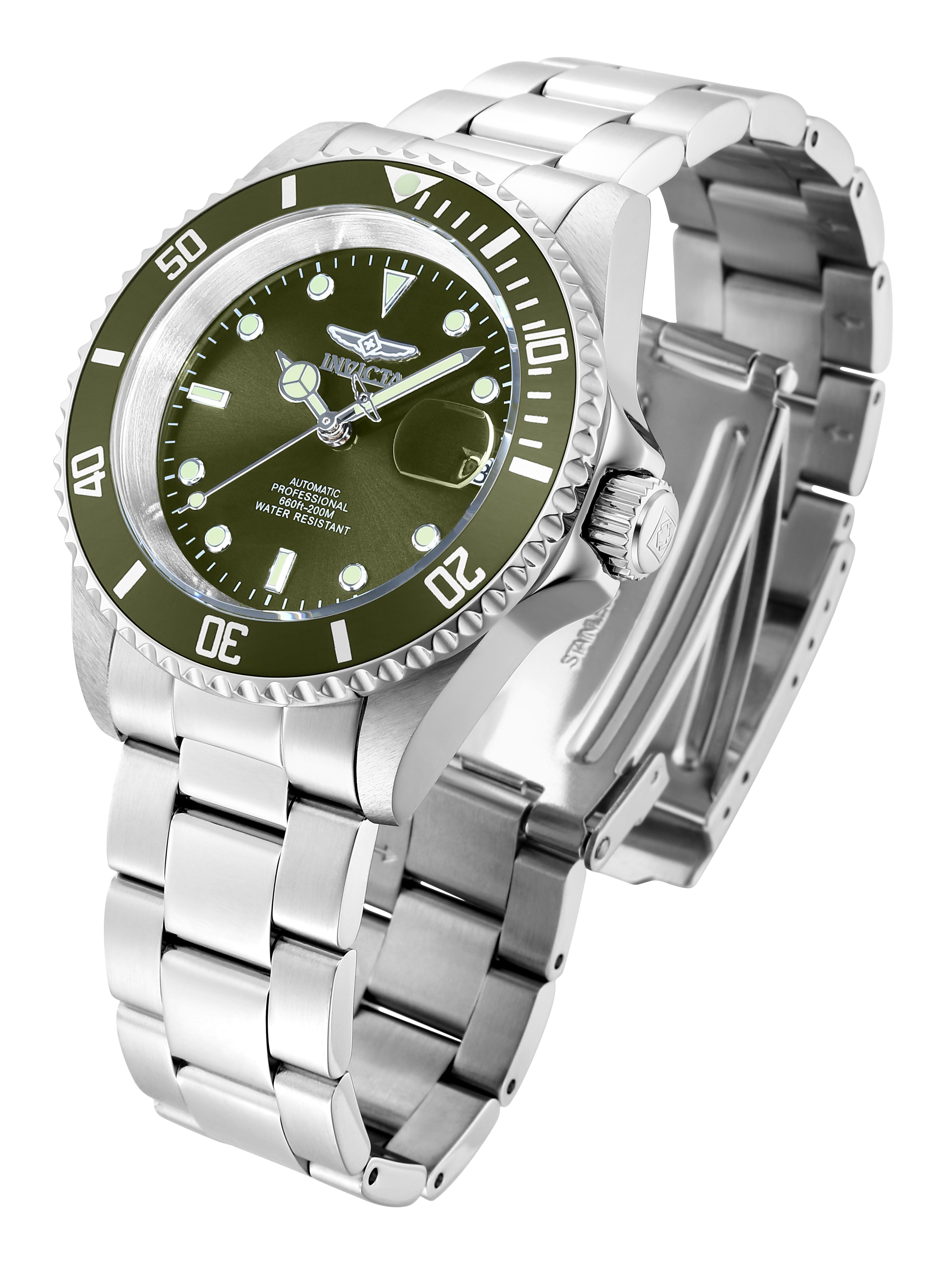 Invicta Pro Diver Navarch Automatic Men's Watch - 40mm. Steel (35690)
