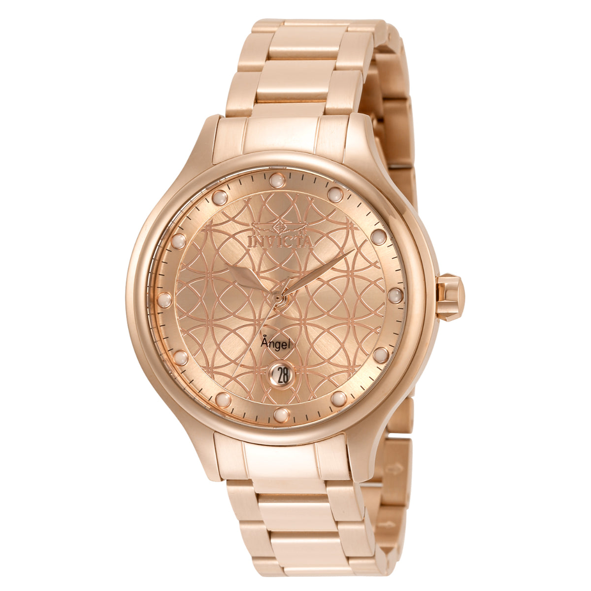 Invicta Angel Unisex Watch - 38mm, Rose Gold (ZG-35826)