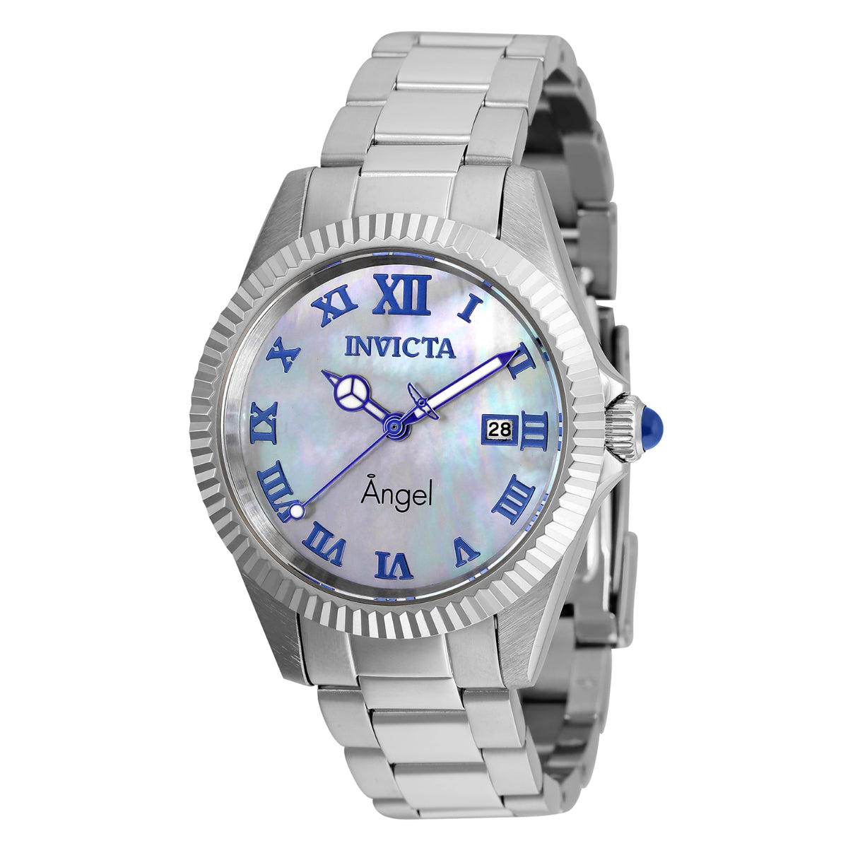 Open Box Invicta Angel Women's Watch w/ Mother of Pearl Dial - 38mm, Steel (AIC-36057)