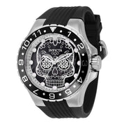 Invicta Aviator Dia De Los Muertos Men's Watch w/ Mother of Pearl Dial - 50mm. Black (36855)