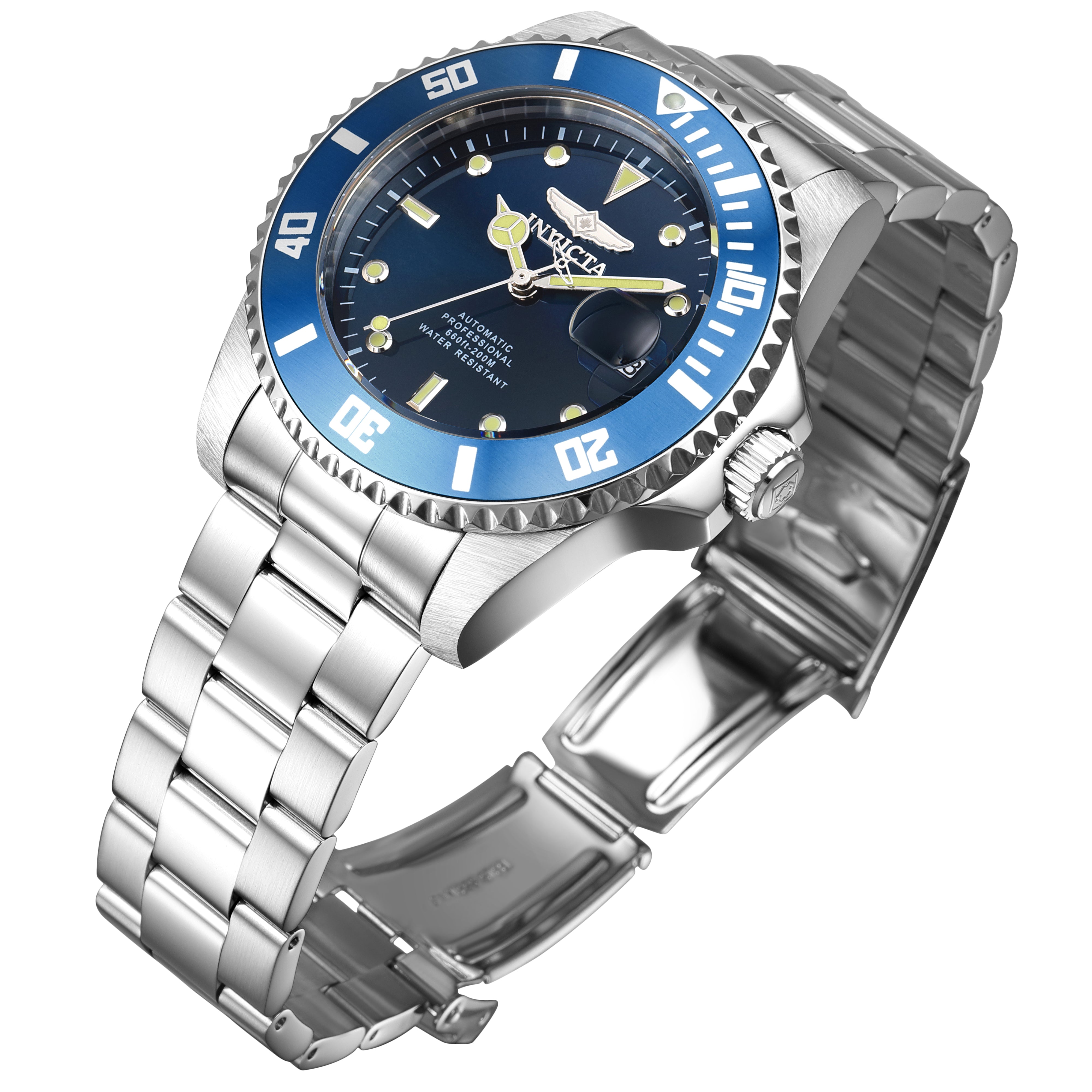 Invicta Pro Diver Harbornova Automatic Men's Watch - 44mm. Steel (36972)