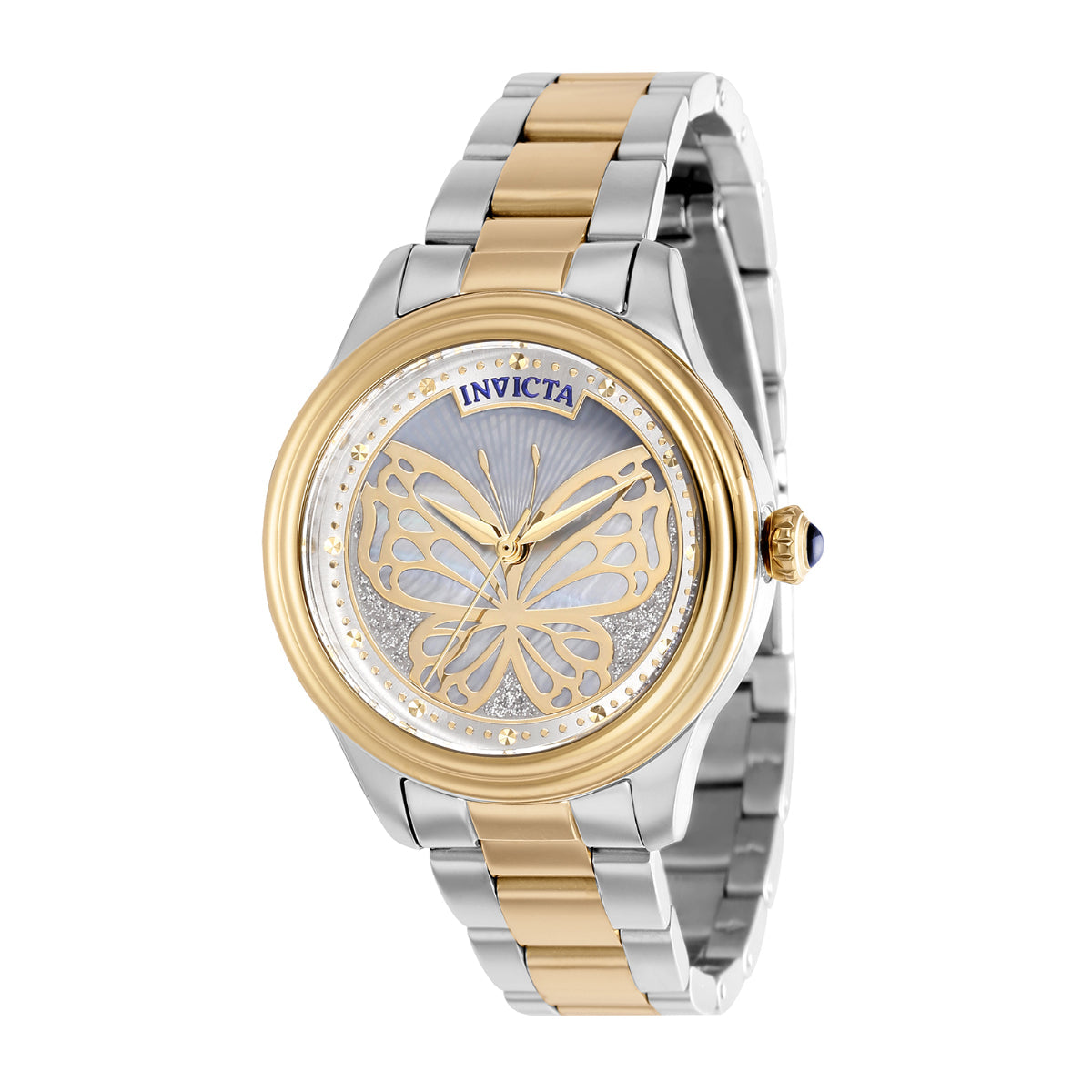 Invicta Wildflower Women's Watch w/ Mother of Pearl Dial - 35mm, Steel, Gold (37110)