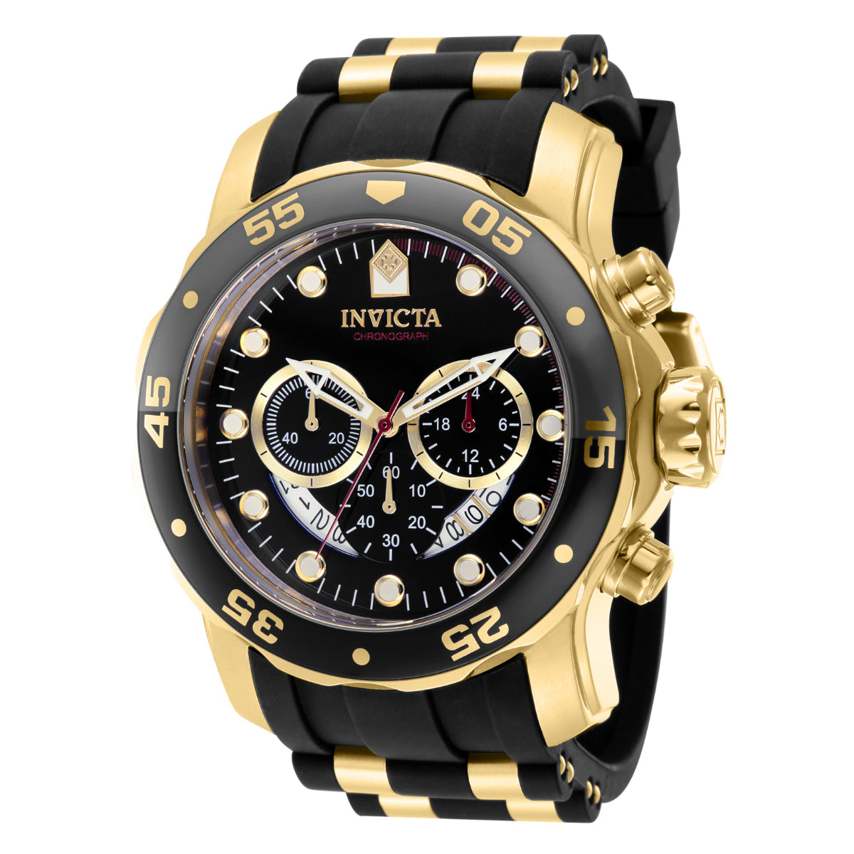 Invicta Pro Diver SCUBA Men's Watch - 48mm, Gold, Black (ZG-37228)