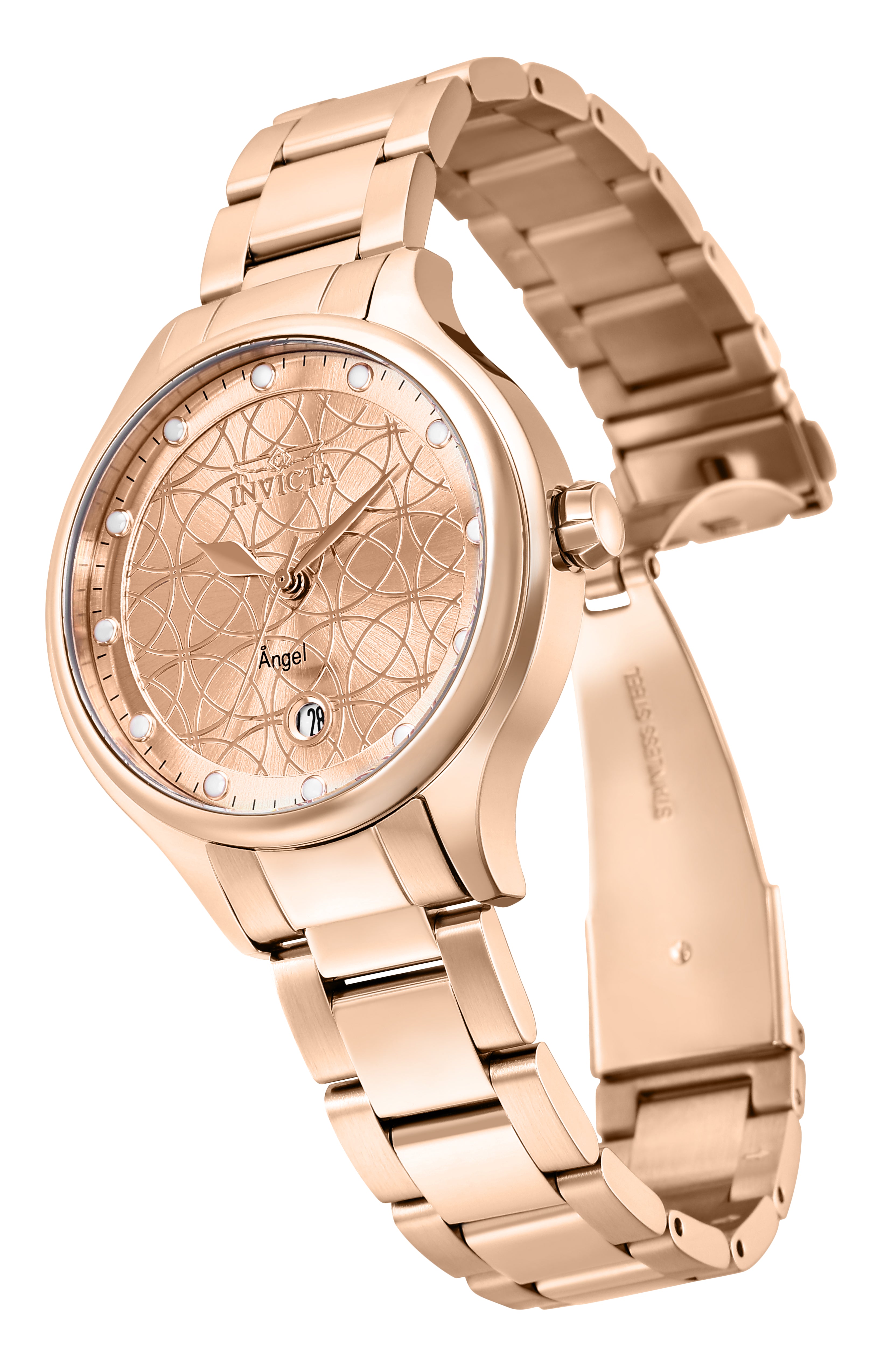 Invicta Angel Women's Watch - 38mm, Rose Gold (35826)