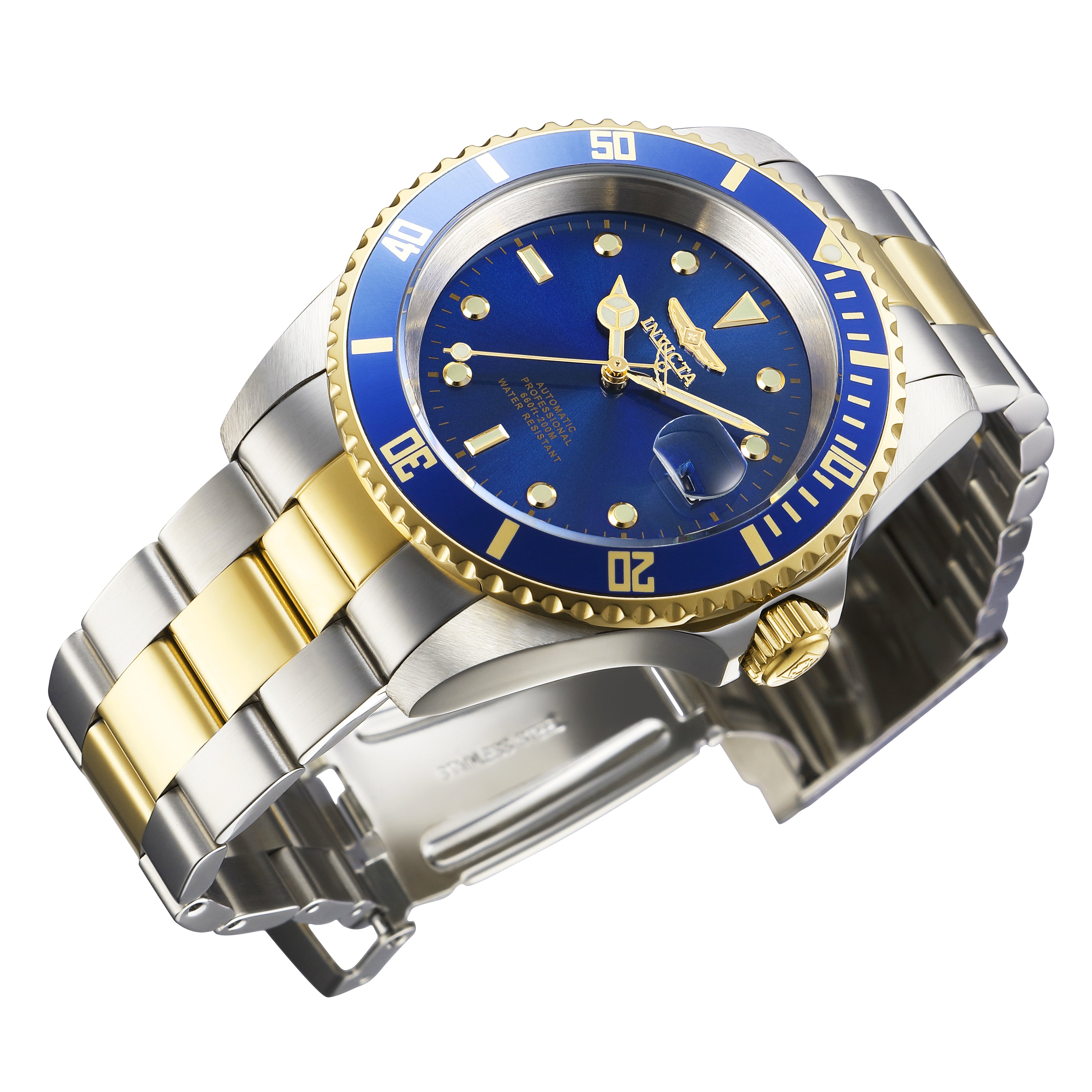 Invicta Pro Diver Bathyos Automatic Men's Watch - 43mm, Steel, Gold (8928OBXL)