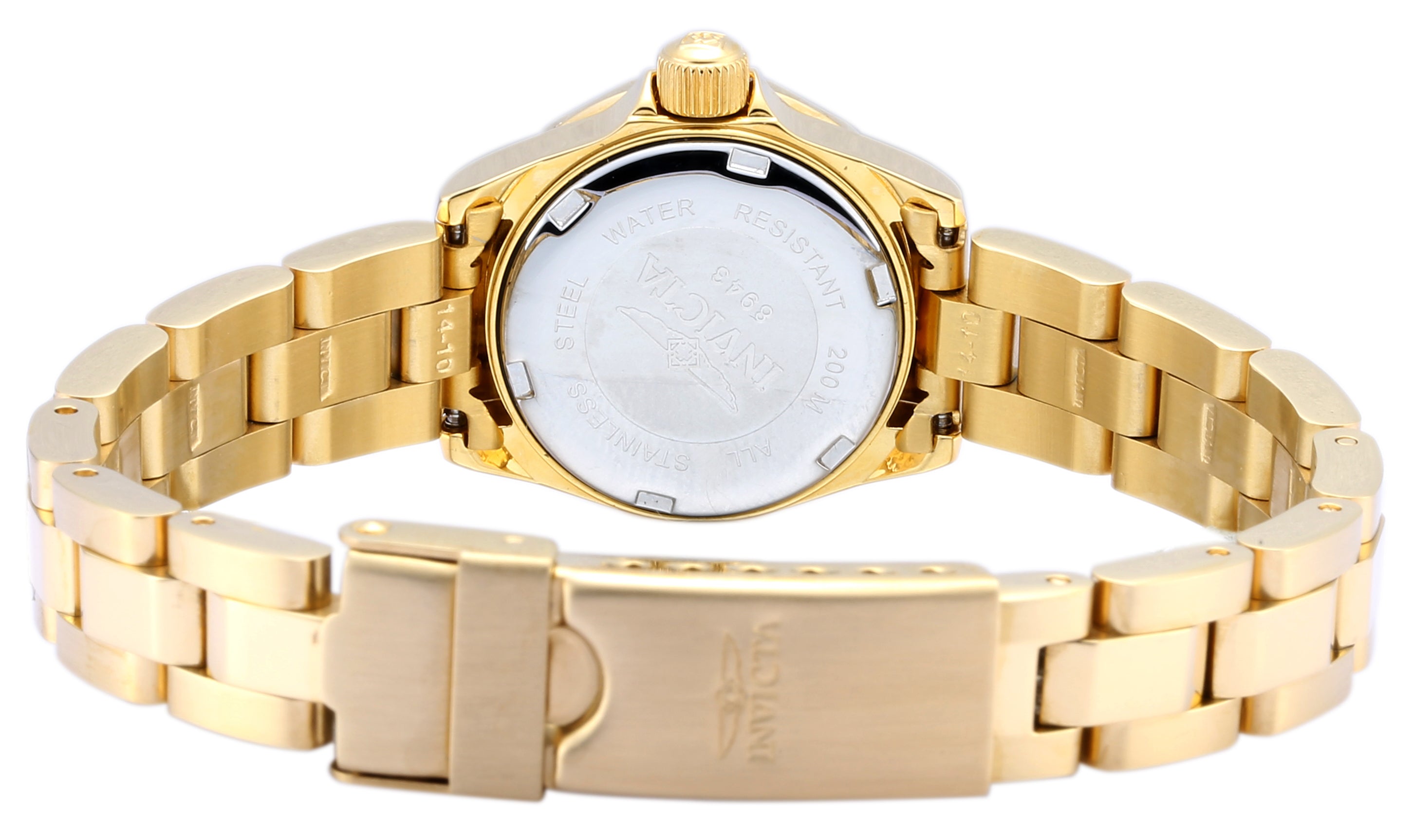 Invicta Pro Diver Auredrift Women's Watch - 24.5mm, Gold (8943)