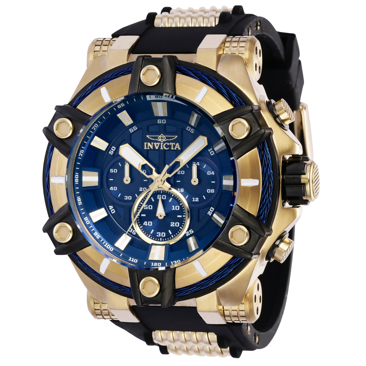 Invicta Bolt Surge Men's Watch - 52mm. Black, Gold (39187)