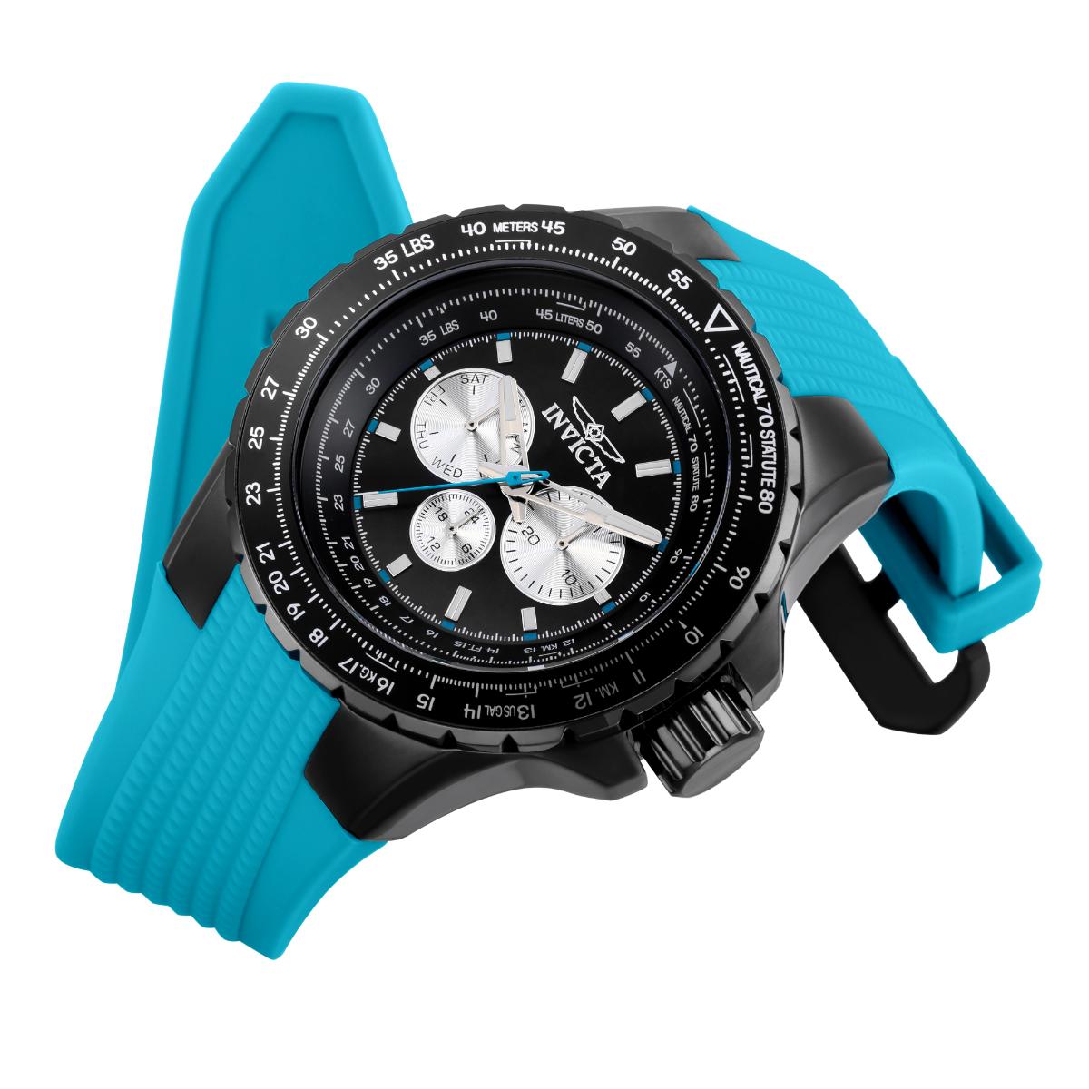 Invicta Aviator Skyshock Men's Watch - 50mm, Blue (39304)