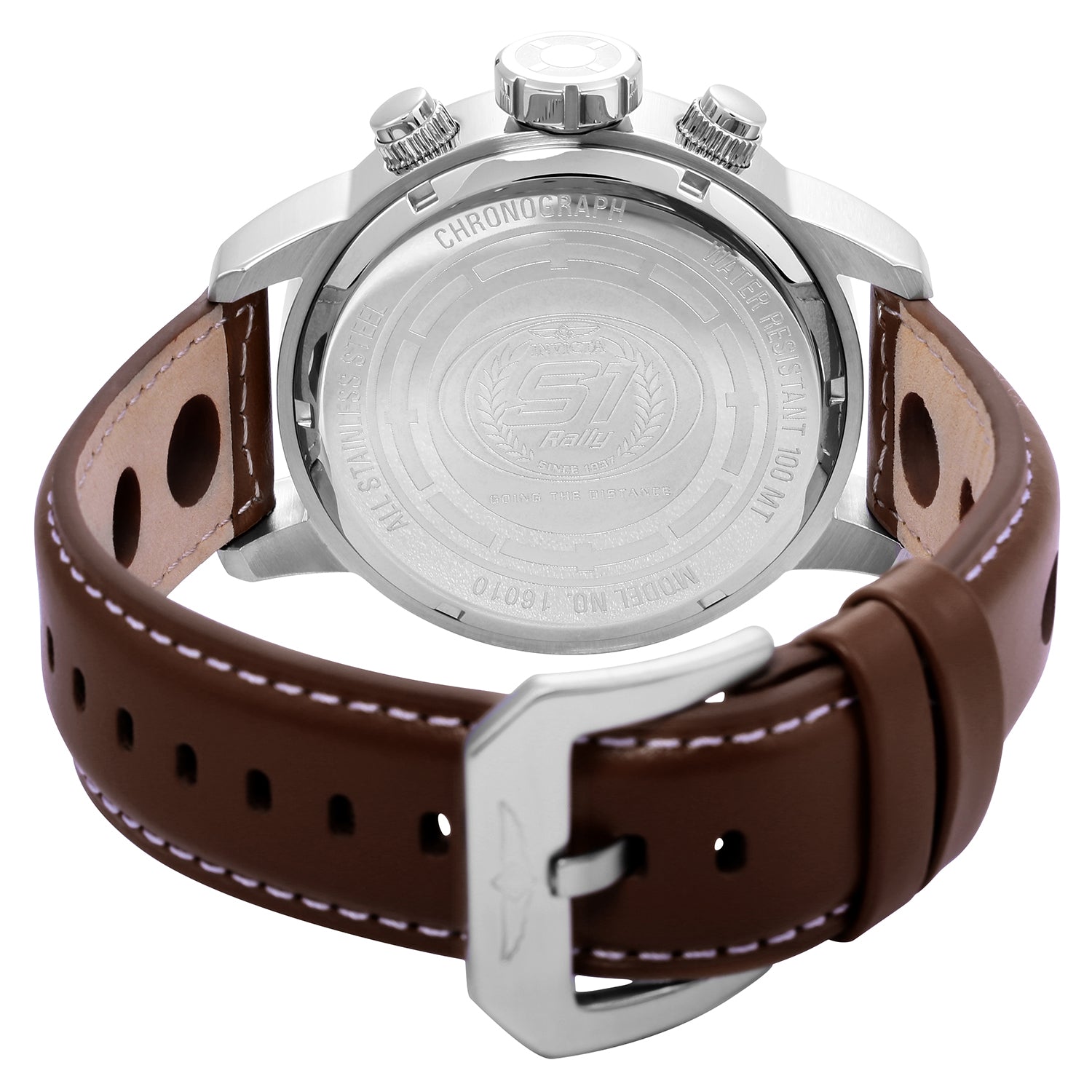 Invicta S1 Rally Champion Men's Watch - 48mm. Brown (16010)
