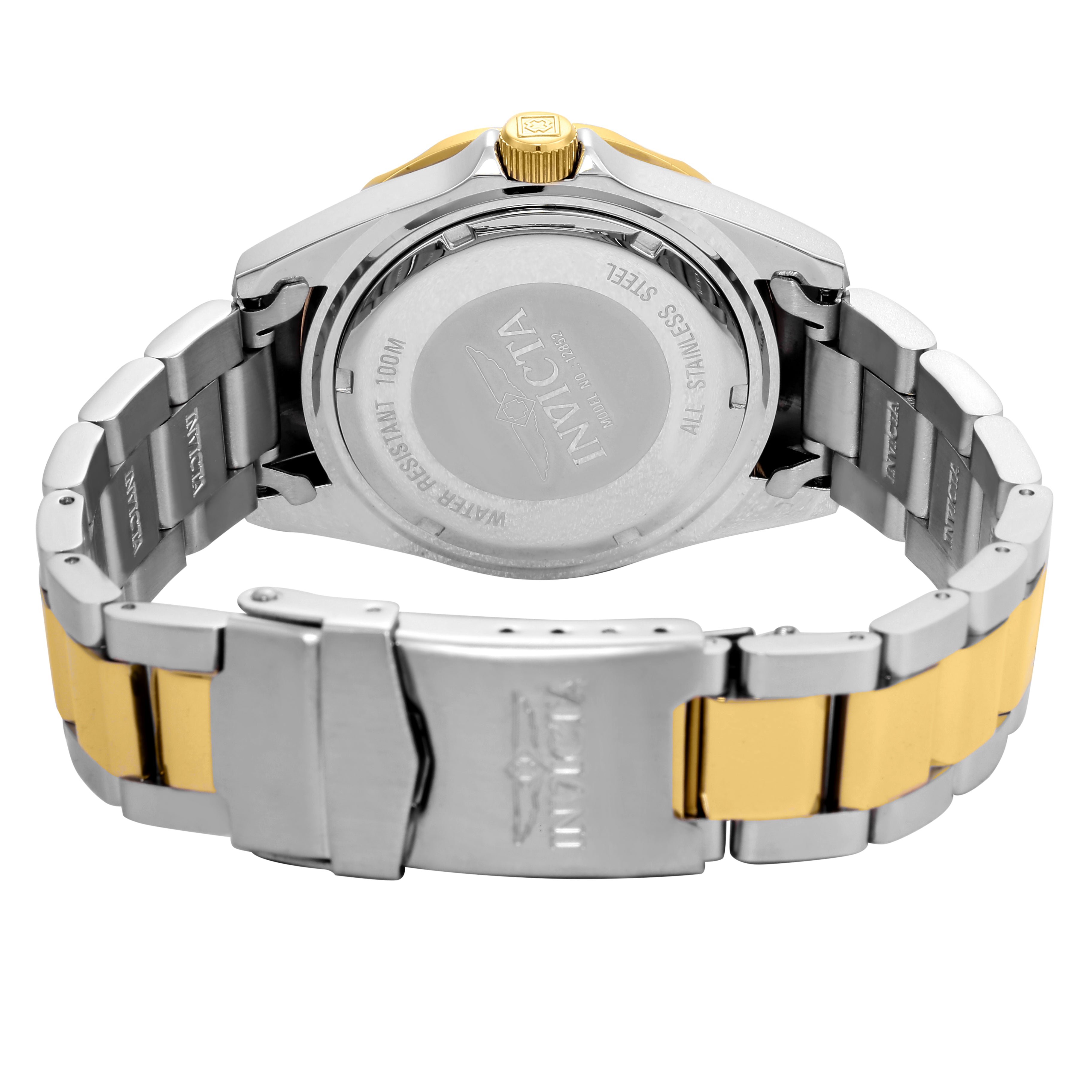 Invicta Pro Diver Brinevale Women's Watch - 38mm, Steel, Gold (12852)