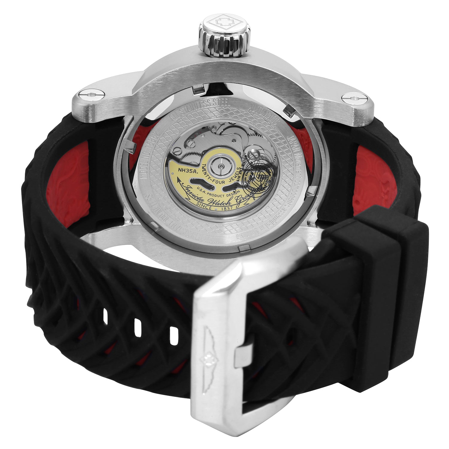 Invicta S1 Rally Yakuza Automatic Men's Watch - 48mm. Black. Red (15862)