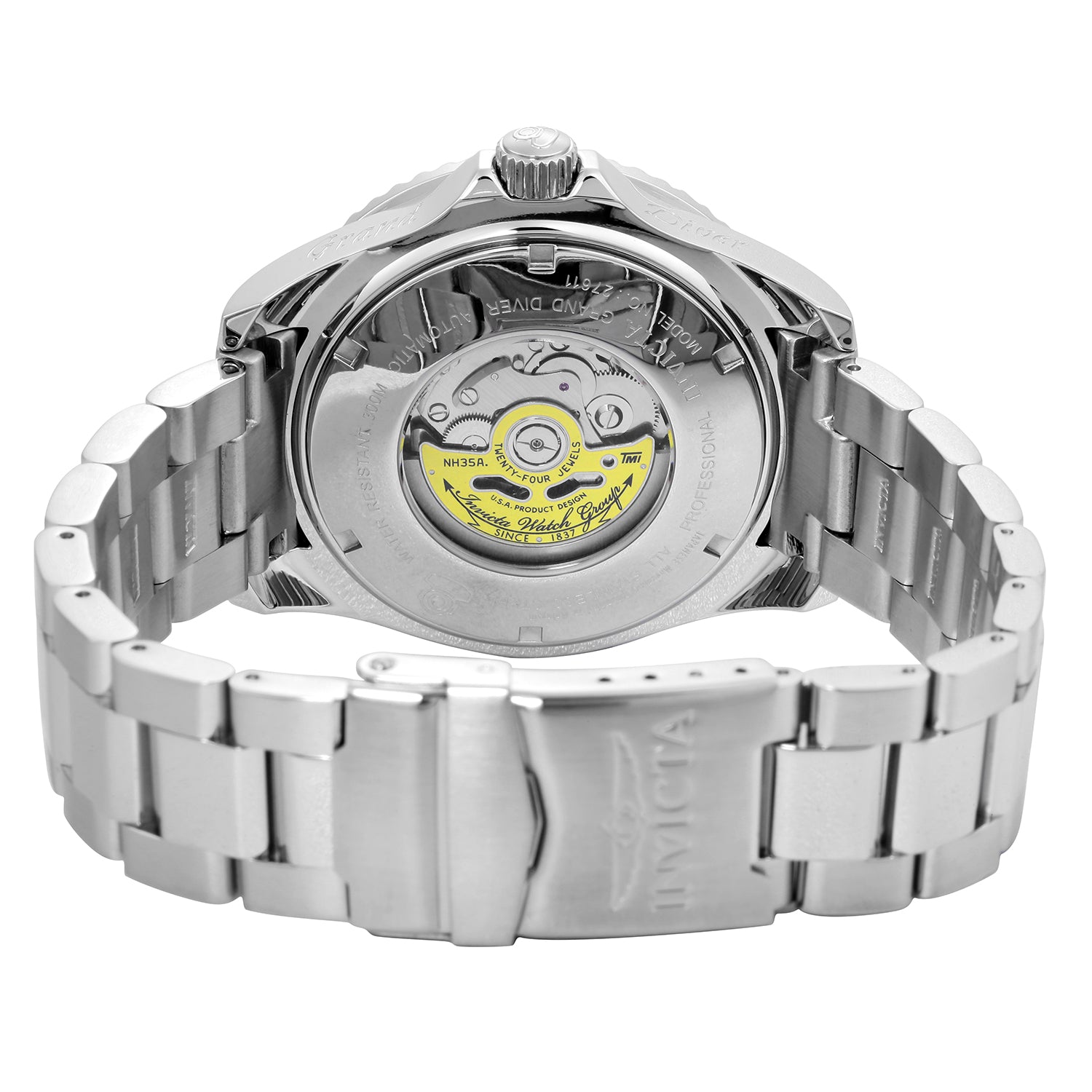 Invicta Grand Diver Navalia Automatic Men's Watch - 47mm, Steel (27611)