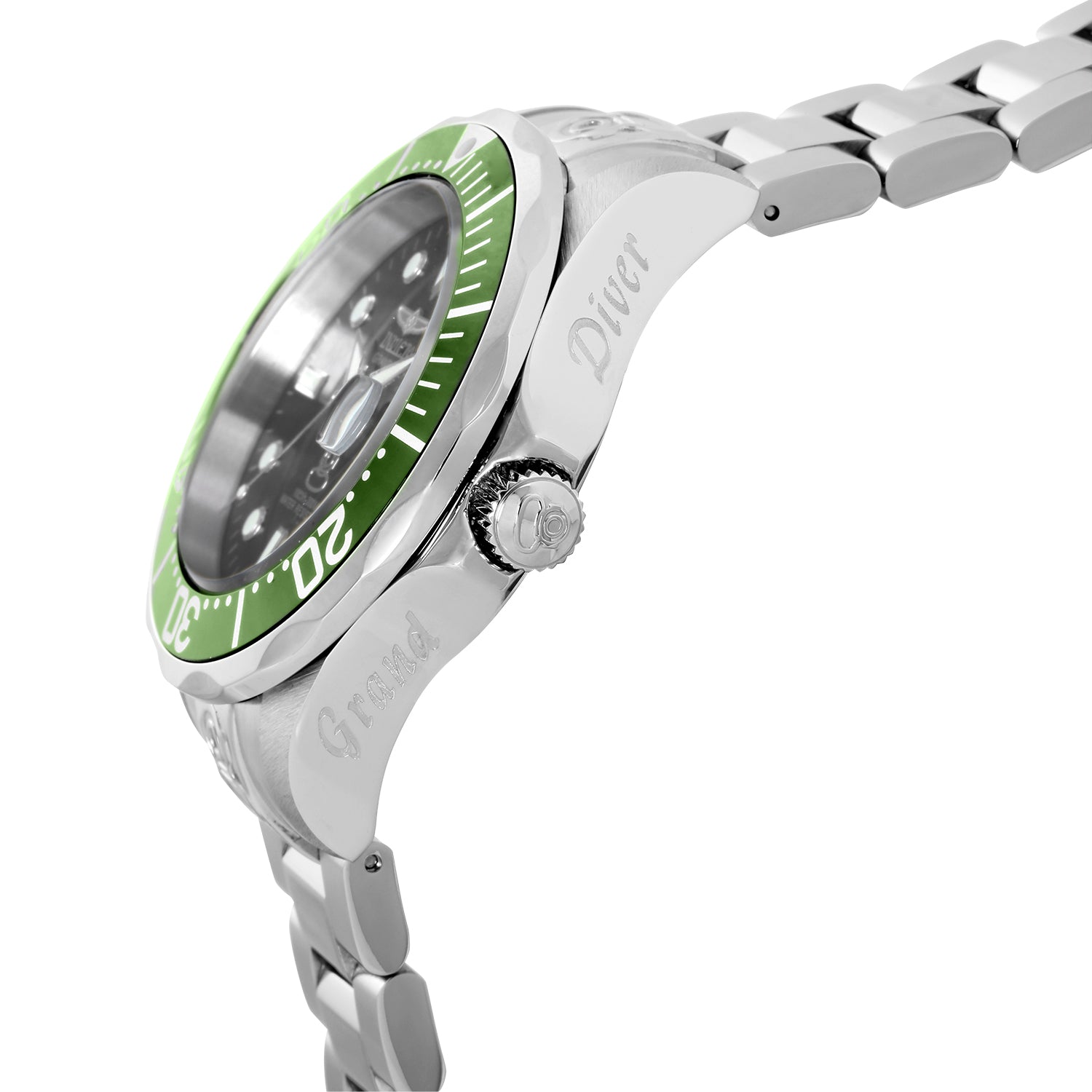 Invicta Grand Diver Deep Garrison Automatic Men's Watch - 47mm. Steel (3047)