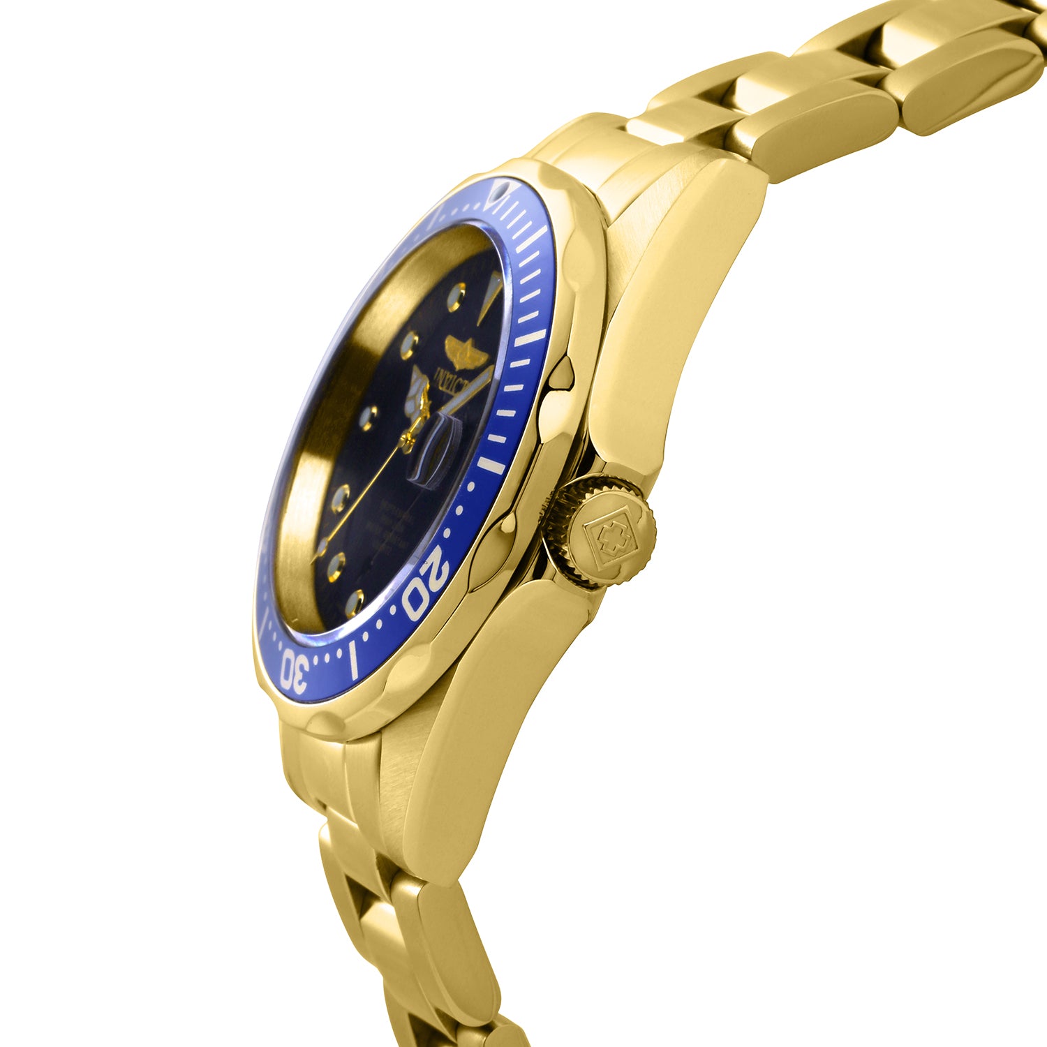 Invicta Pro Diver Men's Watch - 37.5mm, Gold (17052)