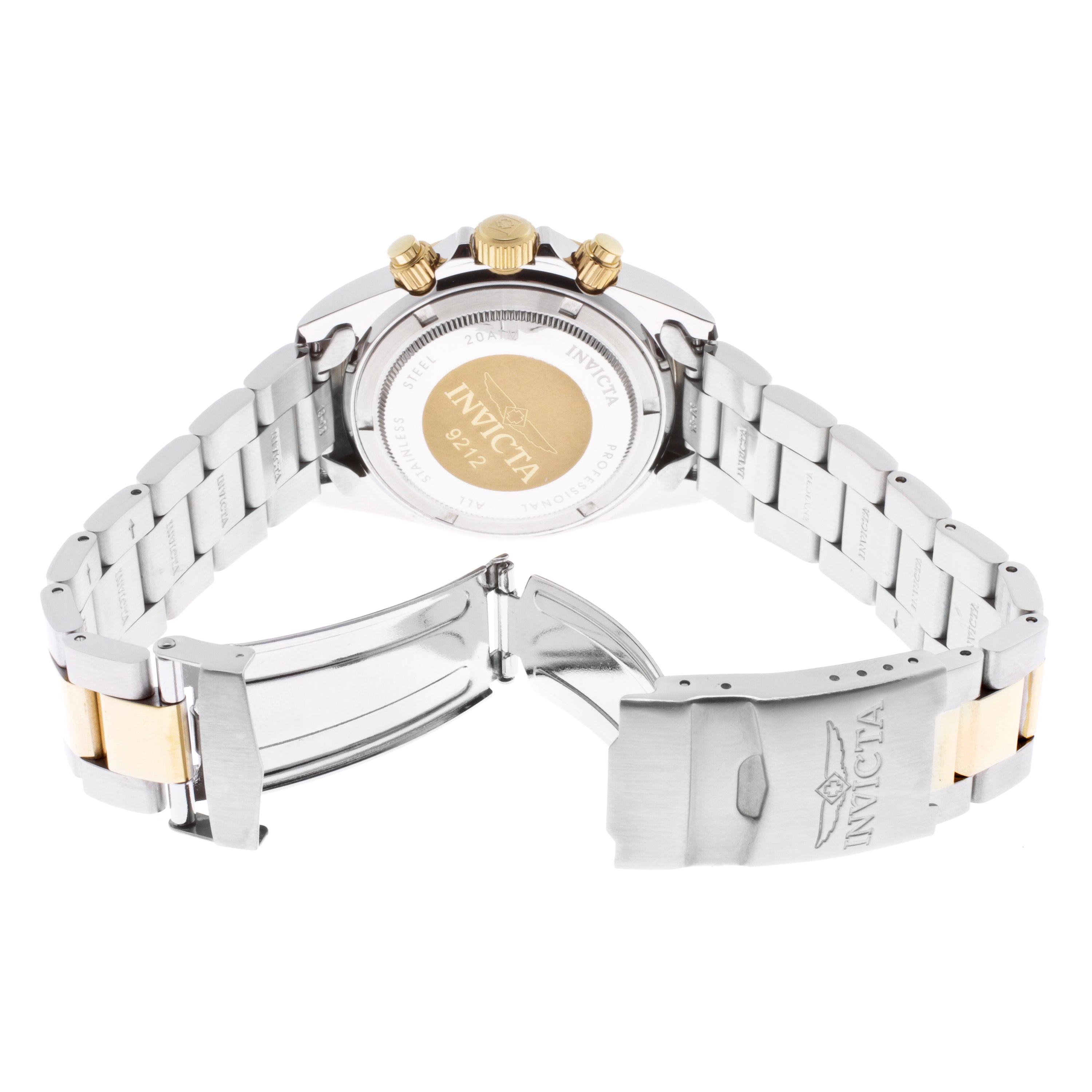 Invicta Speedway Torvane Men's Watch - 39.5mm, Steel, Gold (9212)