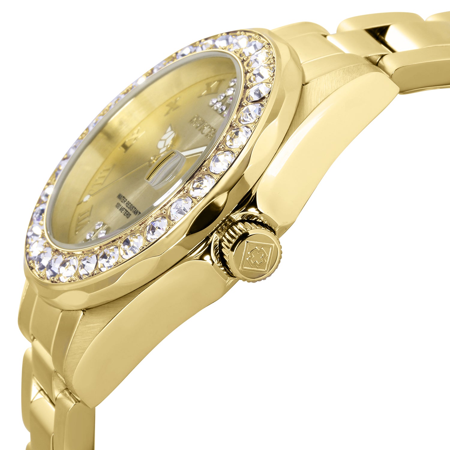Invicta Pro Diver Velamark Women's Watch - 38mm, Gold (15252)