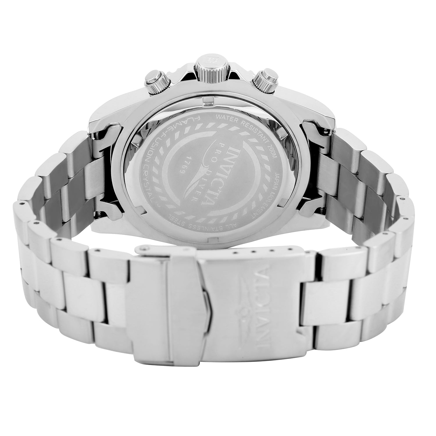 Invicta Pro Diver Men's Watch - 43mm. Steel (1769)
