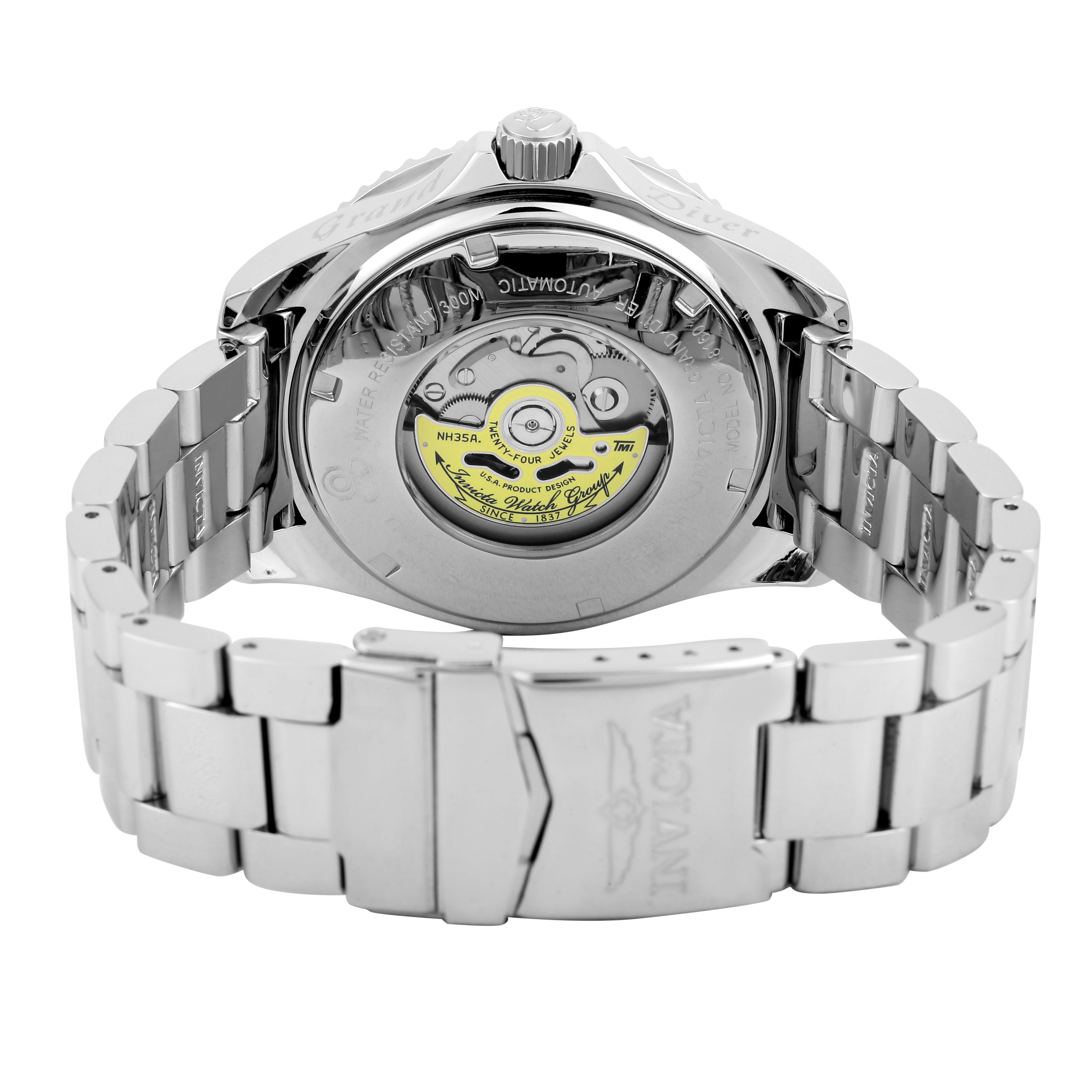 Invicta Grand Diver Navalia Automatic Men's Watch - 47mm, Steel (18160)