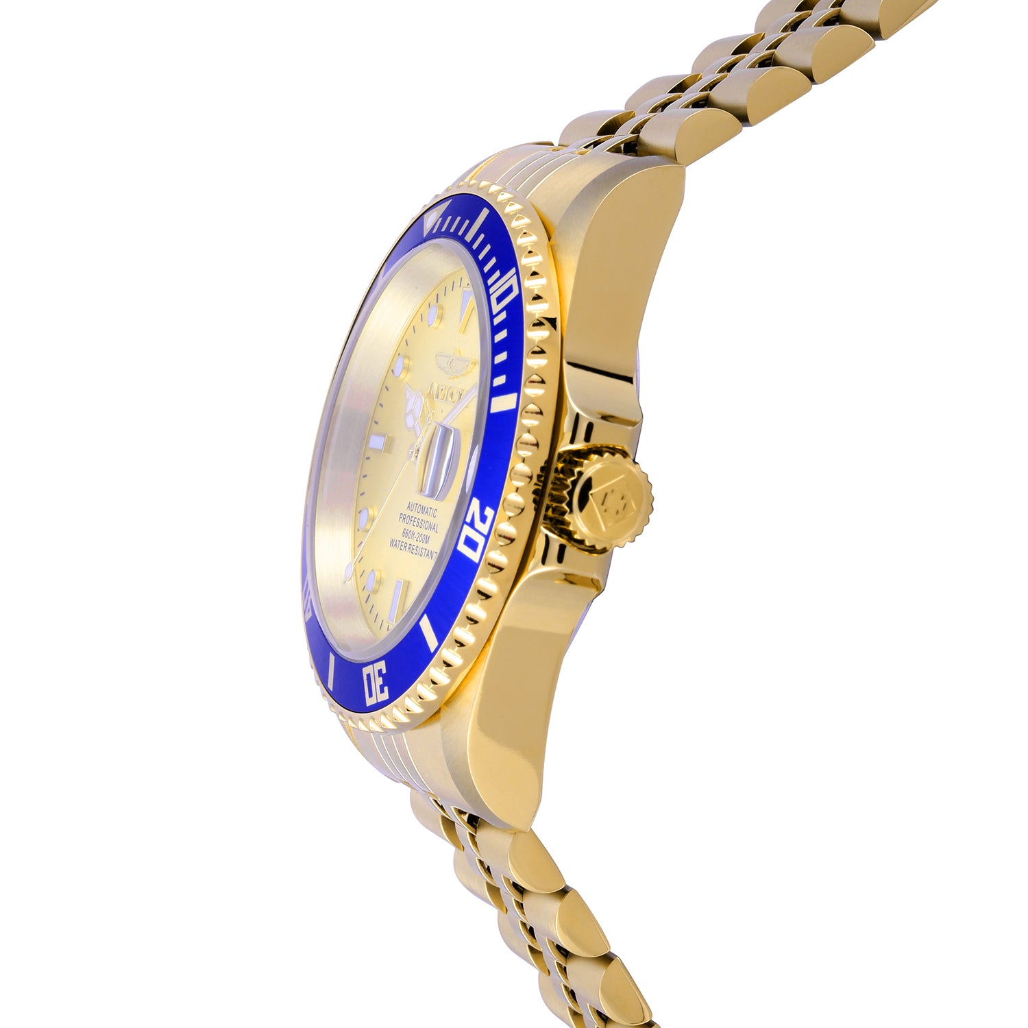 Invicta Pro Diver Navigator Automatic Men's Watch - 42mm. Gold (29185)