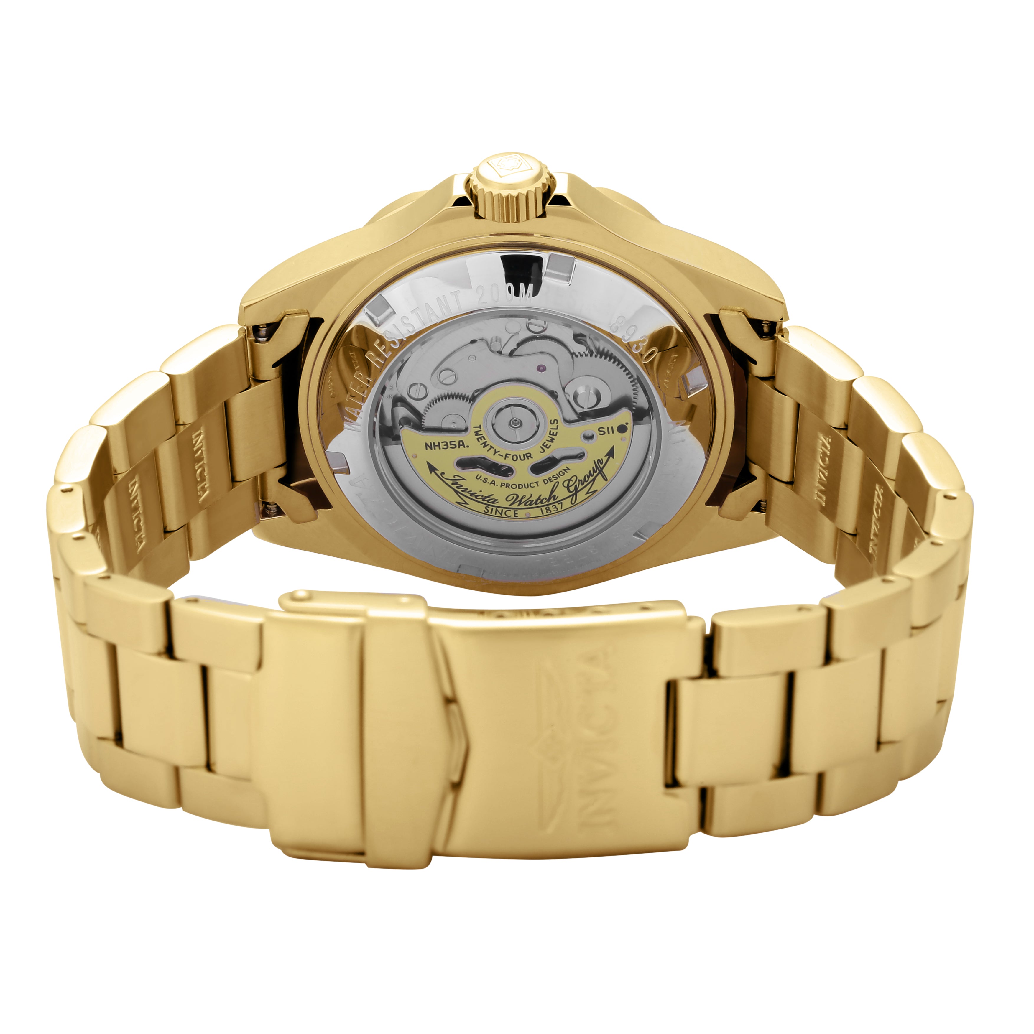 Invicta Pro Diver Calyra Automatic Men's Watch - 40mm. Gold (8930)