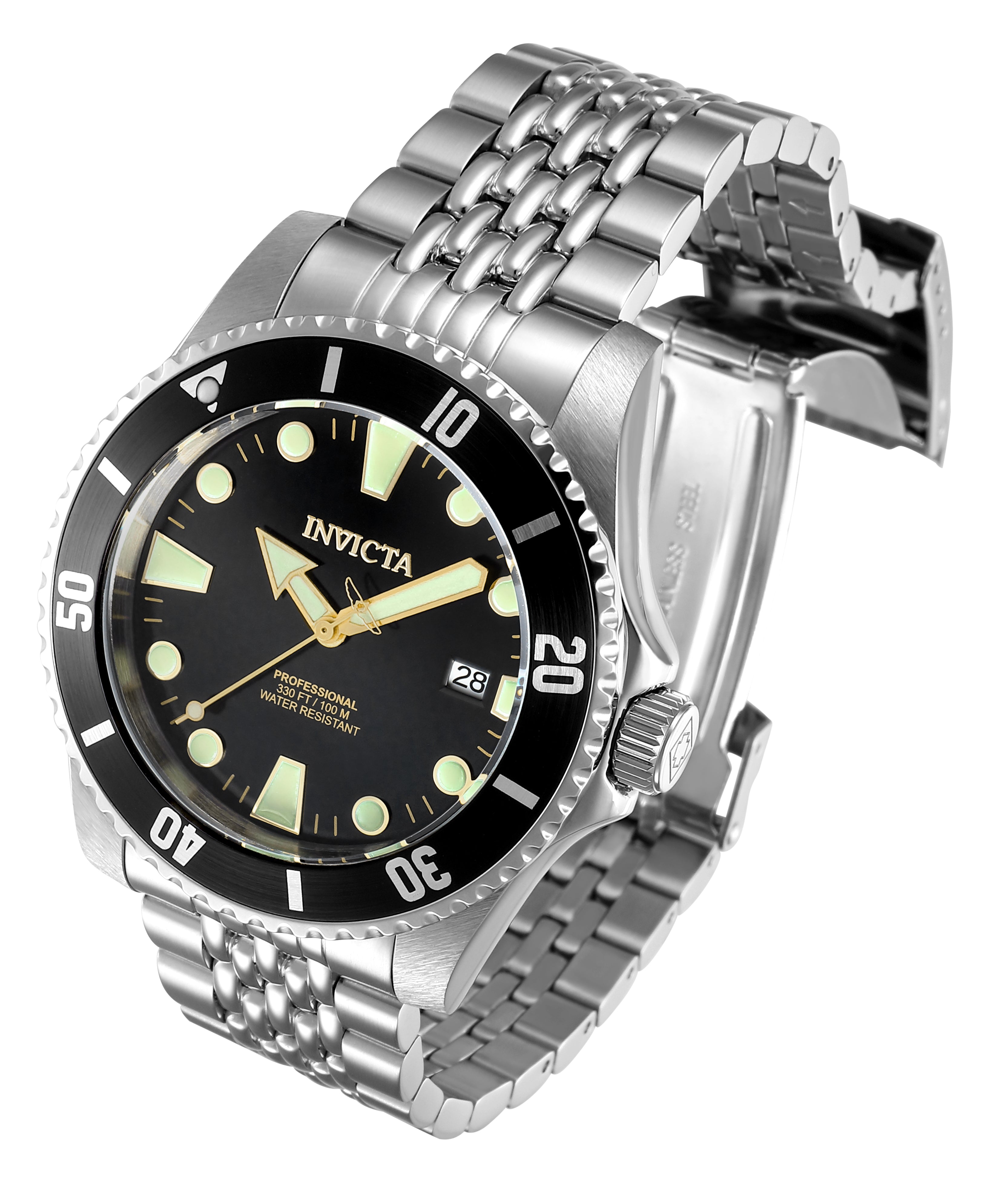 Invicta Pro Diver Kylix Automatic Men's Watch - 44mm. Steel (39755)