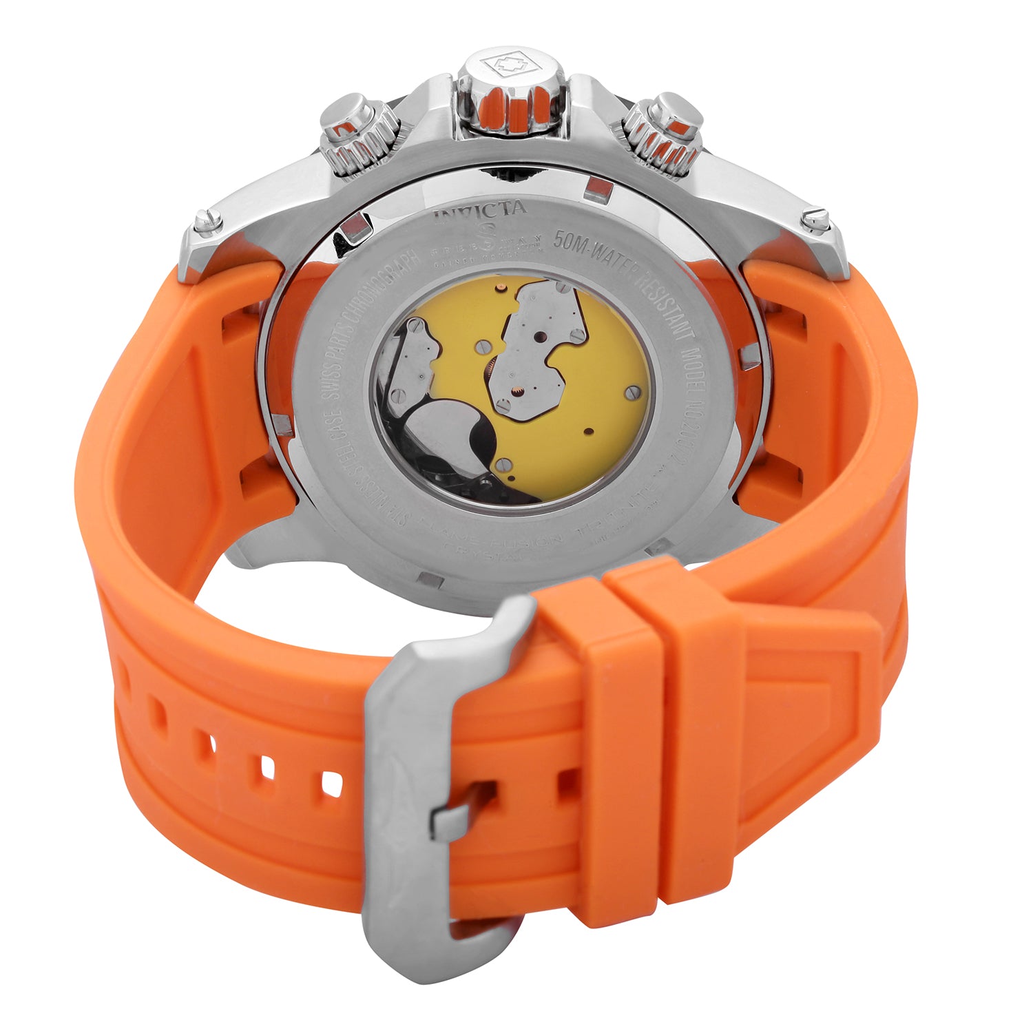 Invicta Speedway Vectus Swiss Ronda Z60 FE Caliber Men's Watch - 51mm. Orange (20072)