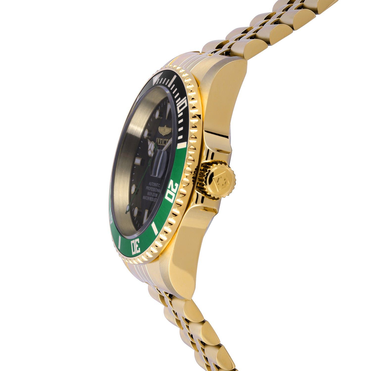 Invicta Pro Diver Navigator Automatic Men's Watch - 42mm. Gold (29184)