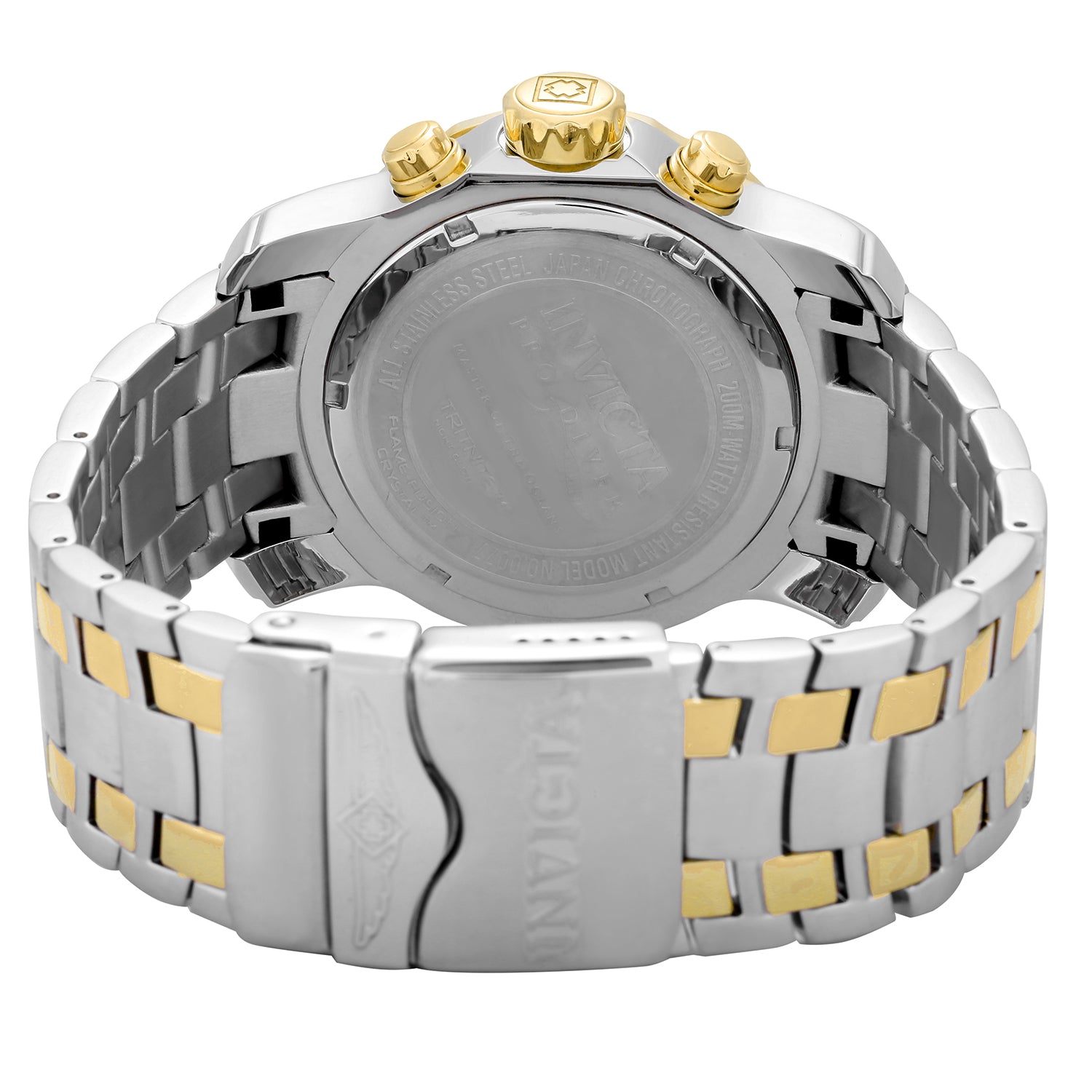 Invicta Pro Diver SCUBA Men's Watch - 48mm. Steel, Gold (0077)